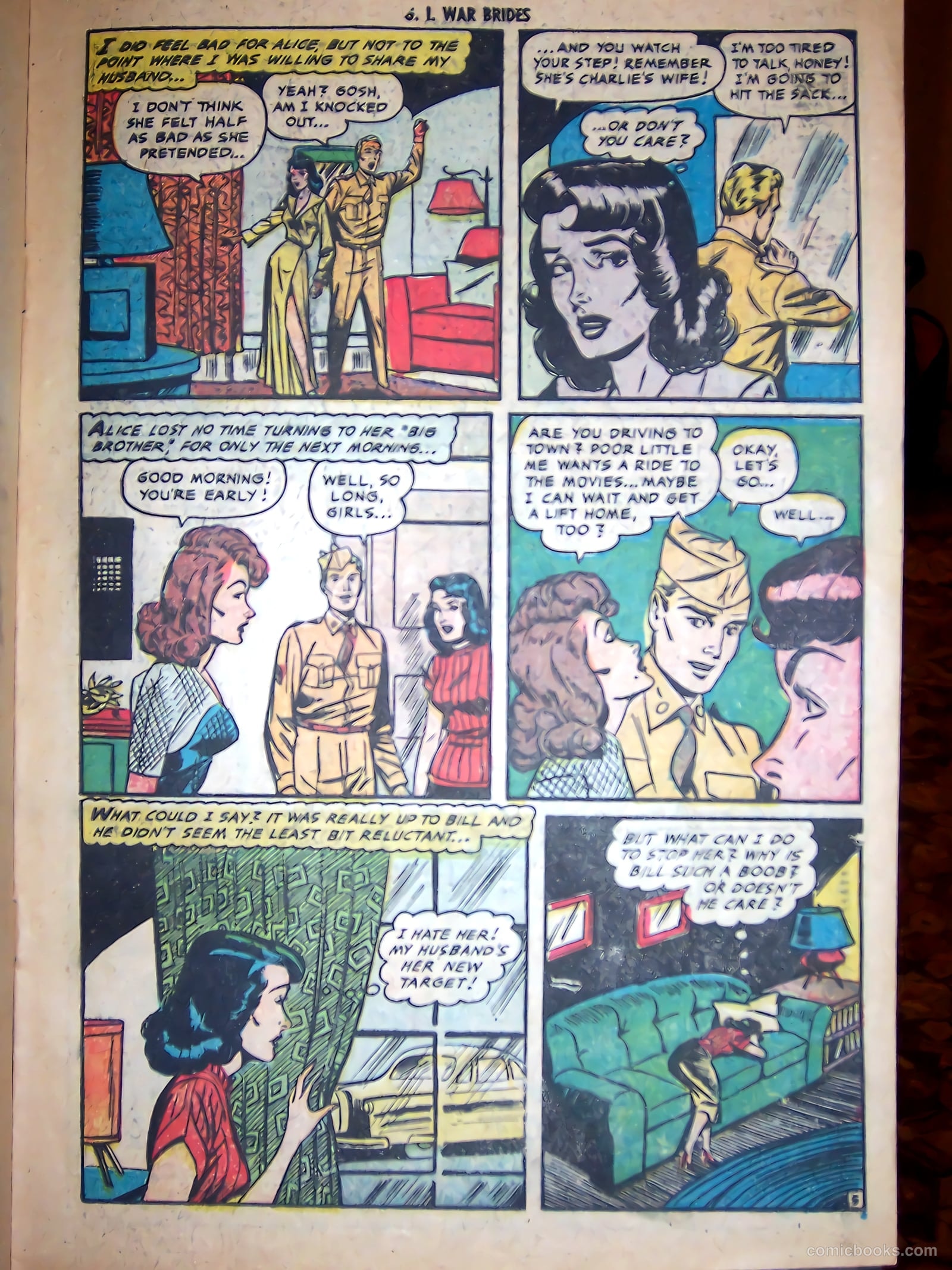 G.I. War Brides #3 (1954) — page 15