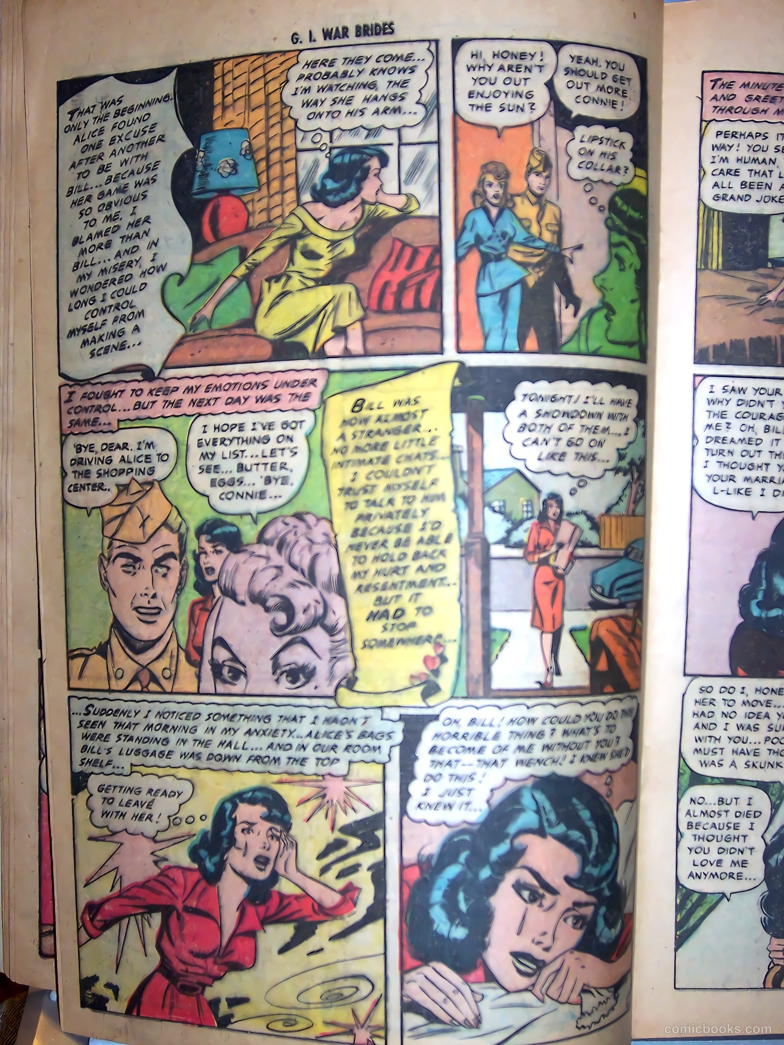 G.I. War Brides #3 (1954) — page 16