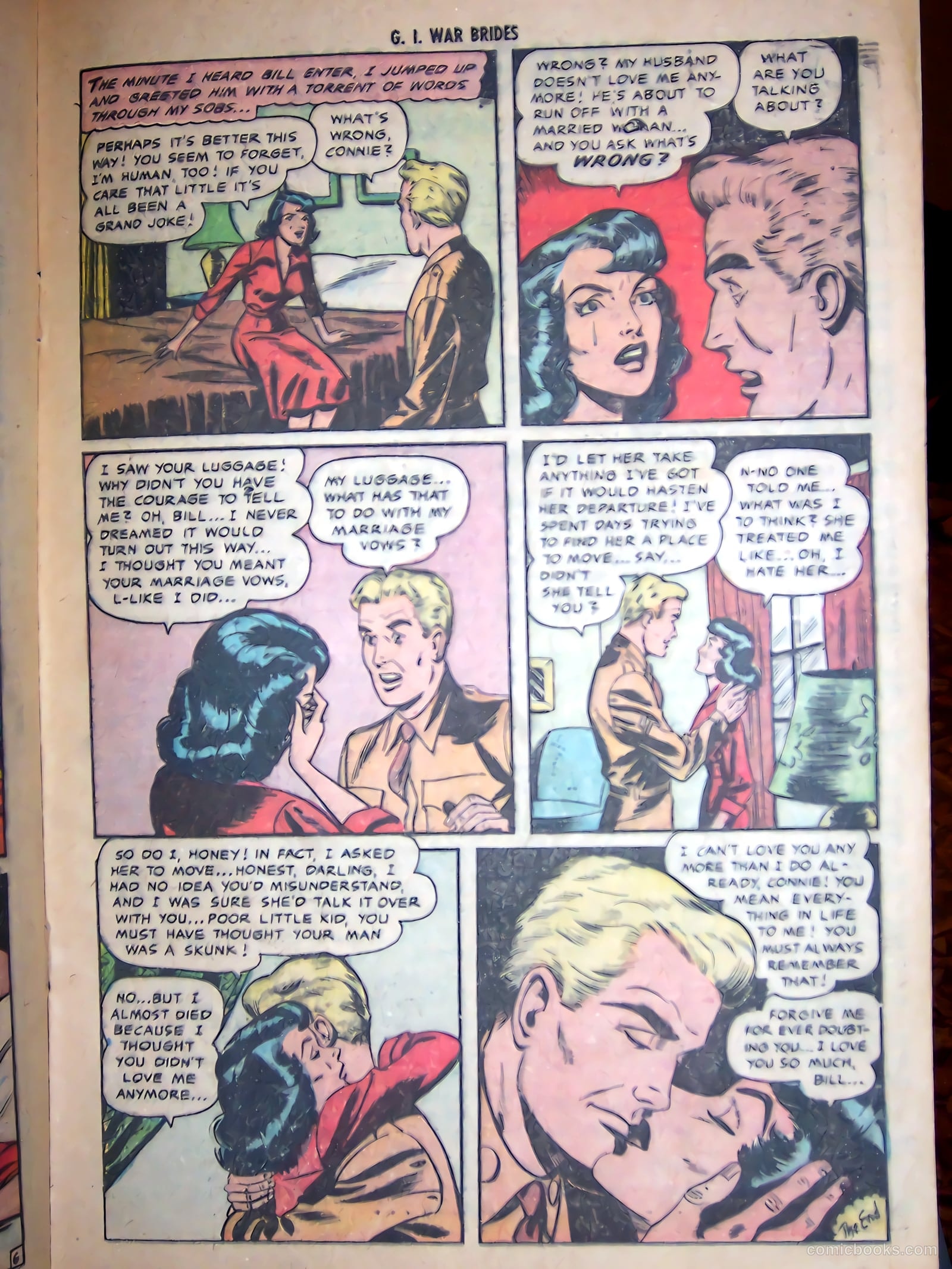 G.I. War Brides #3 (1954) — page 17