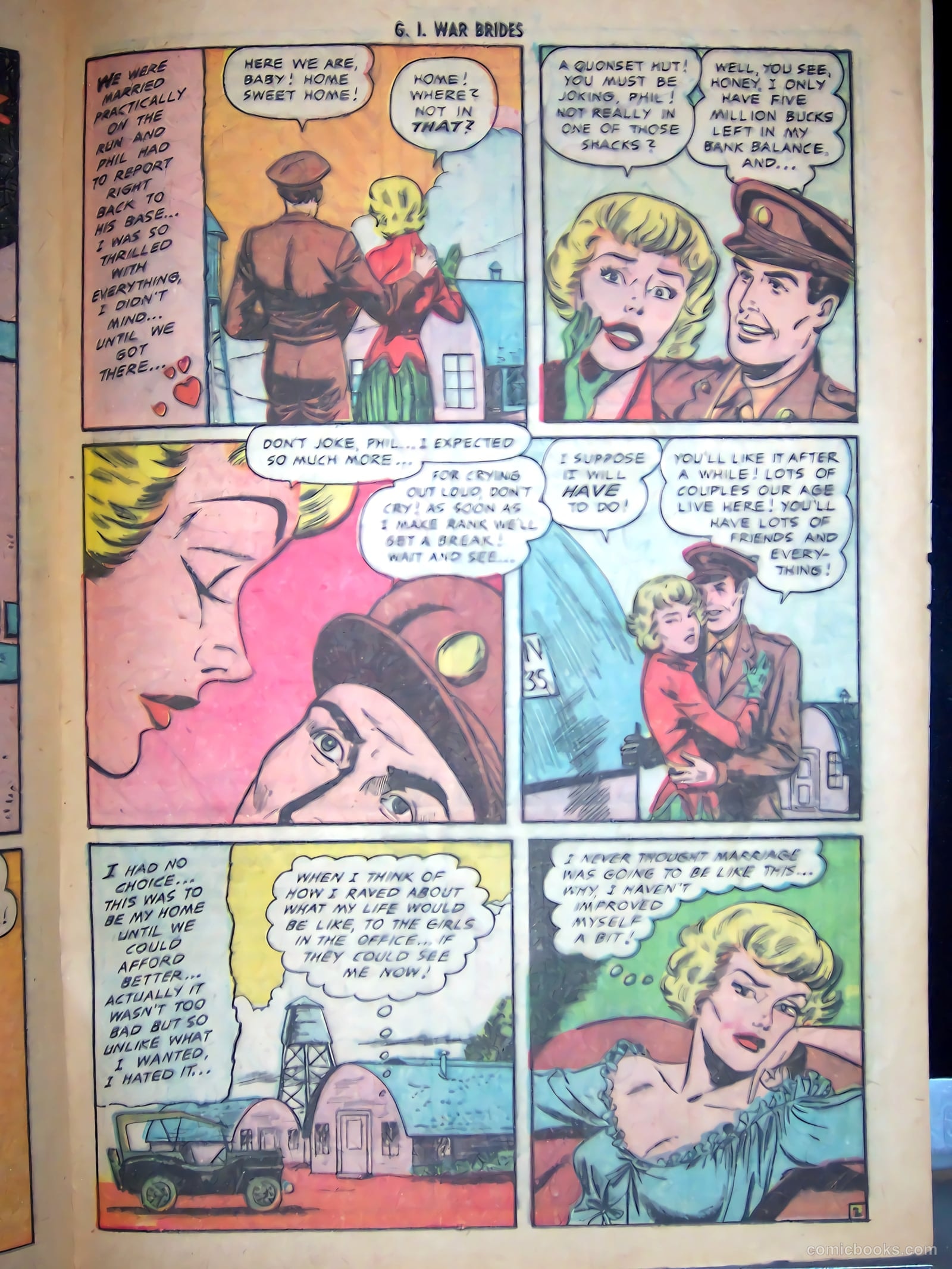 G.I. War Brides #3 (1954) — page 21