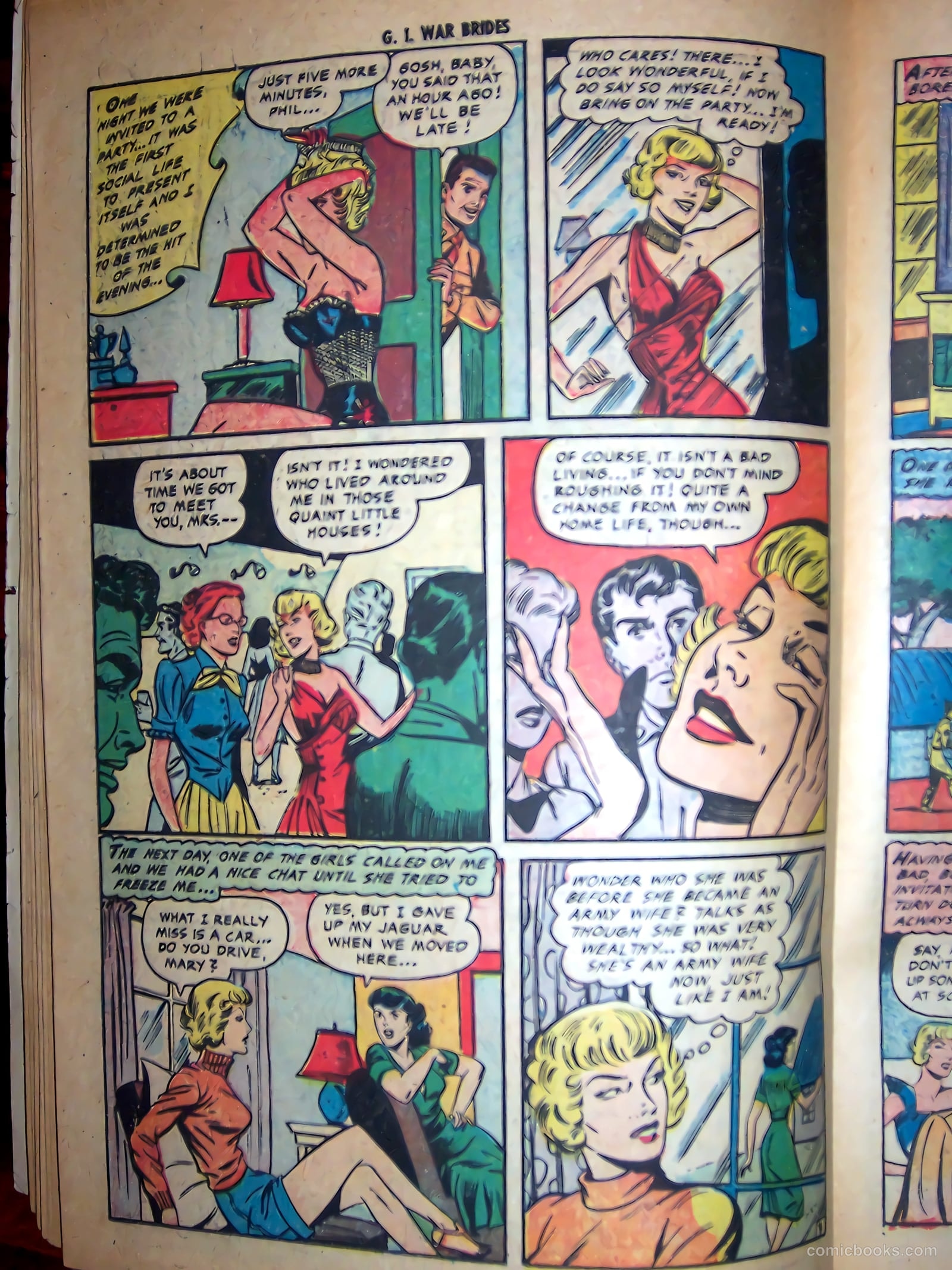G.I. War Brides #3 (1954) — page 22