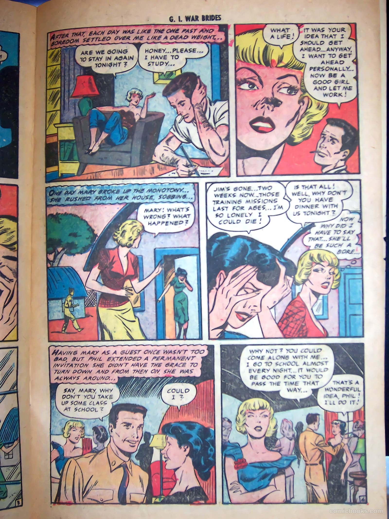 G.I. War Brides #3 (1954) — page 23