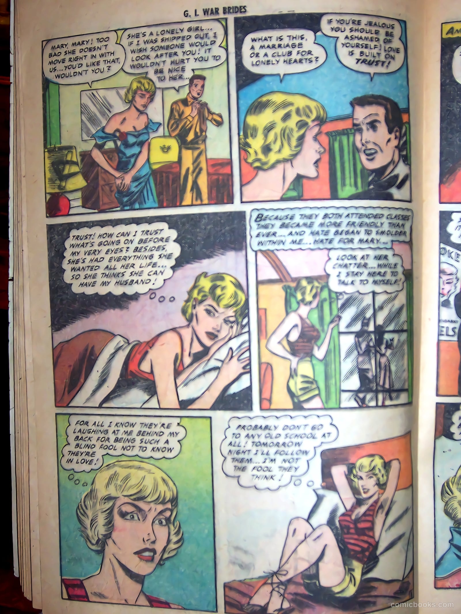 G.I. War Brides #3 (1954) — page 24