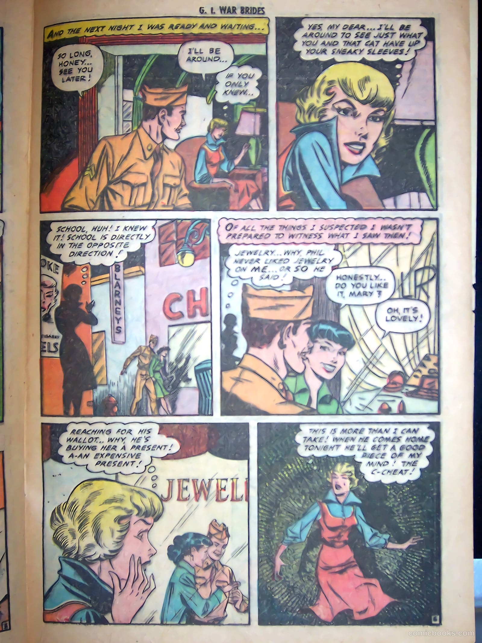 G.I. War Brides #3 (1954) — page 25