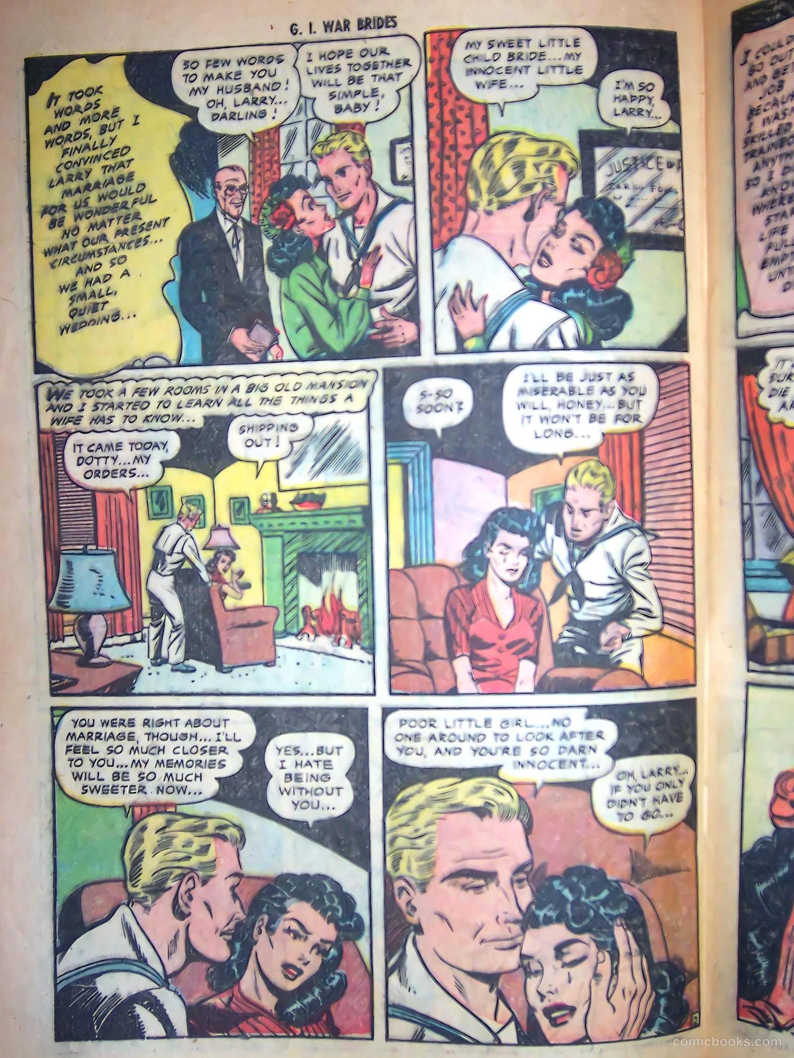G.I. War Brides #3 (1954) — page 28