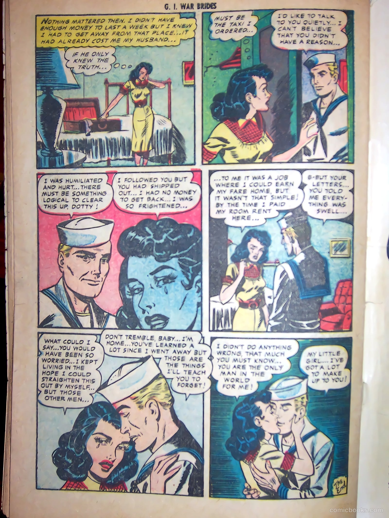 G.I. War Brides #3 (1954) — page 34