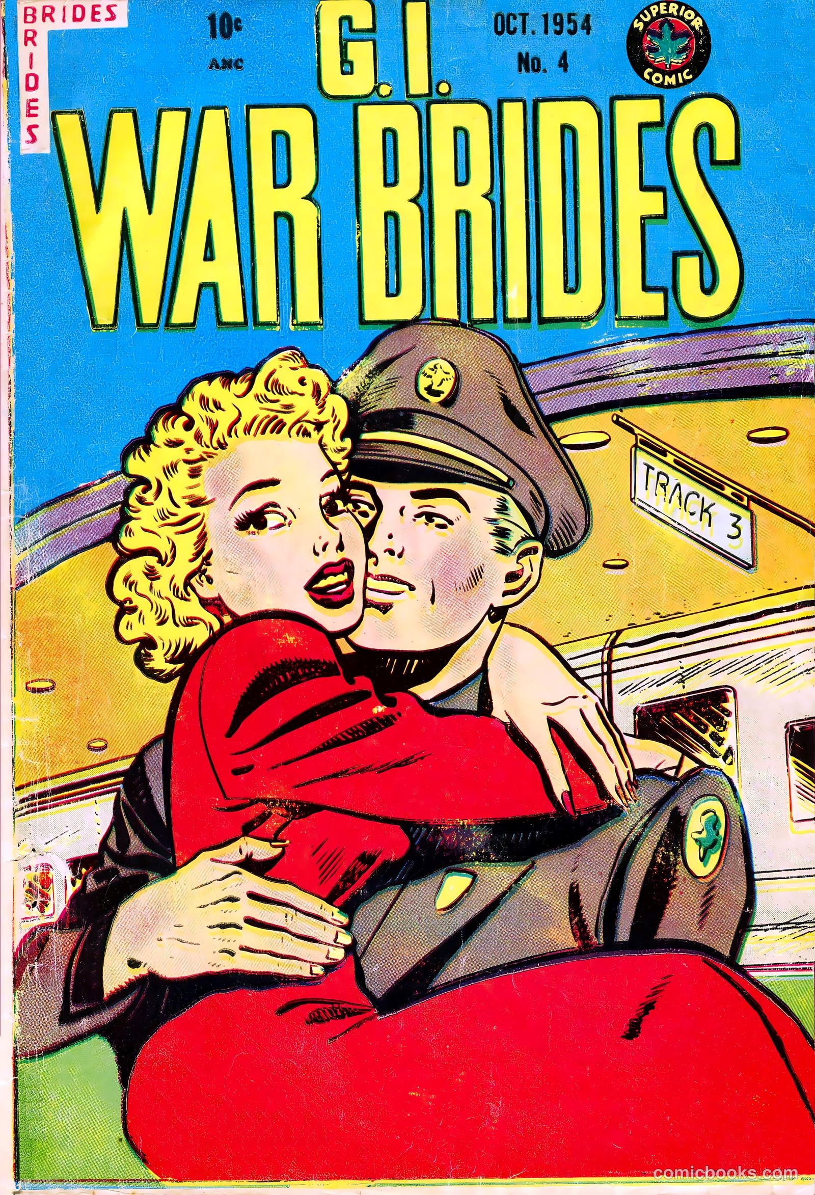 G.I. War Brides #4 cover