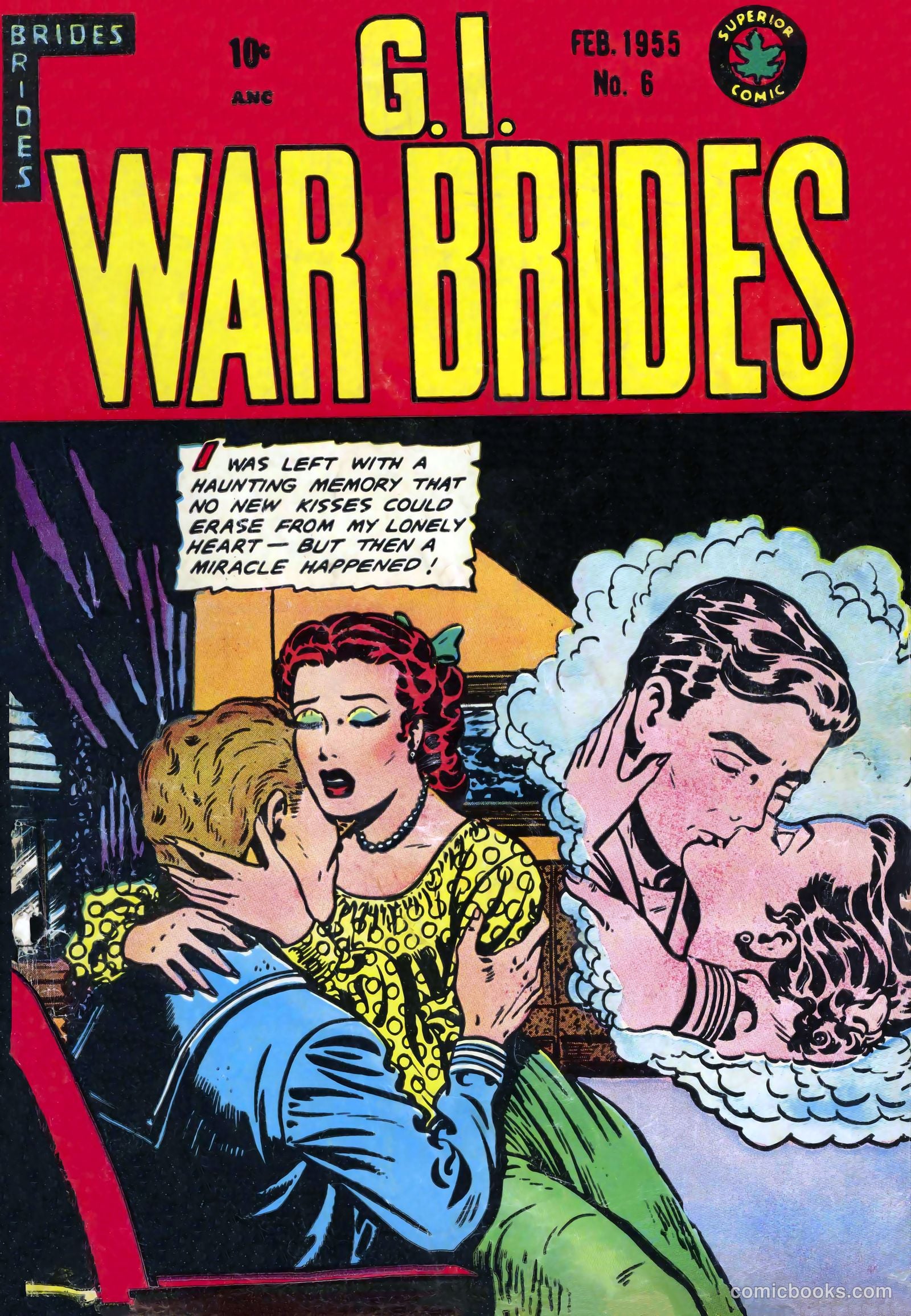G.I. War Brides #6 cover