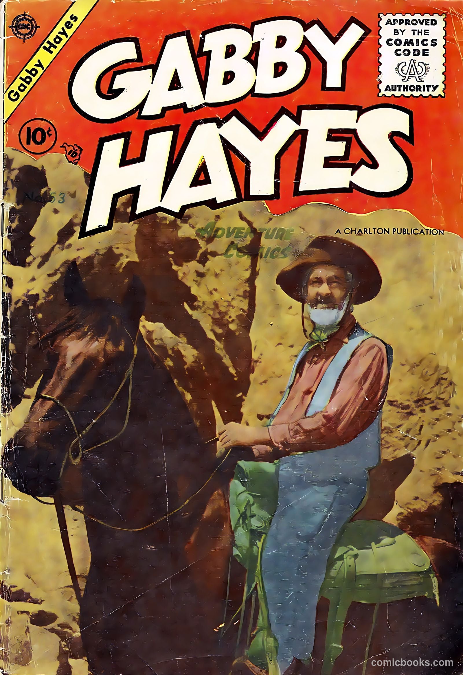 Gabby Hayes #53 cover