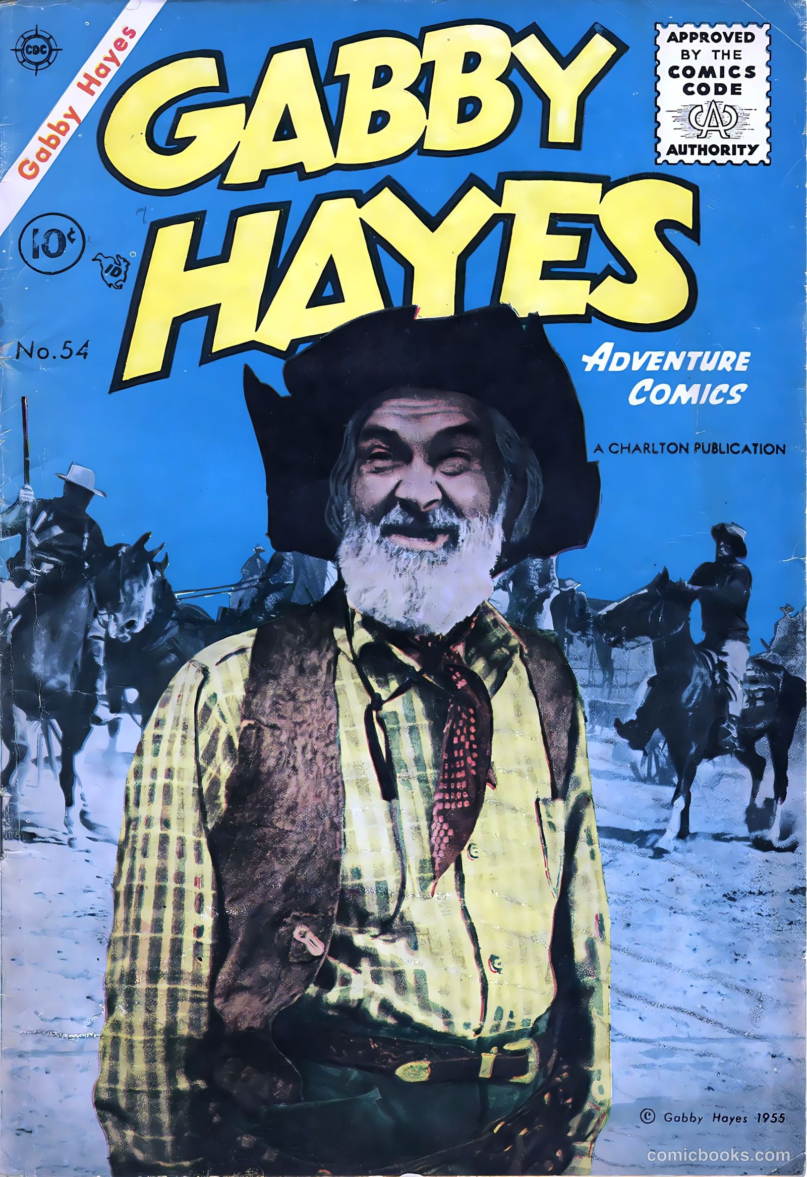 Gabby Hayes #54 cover