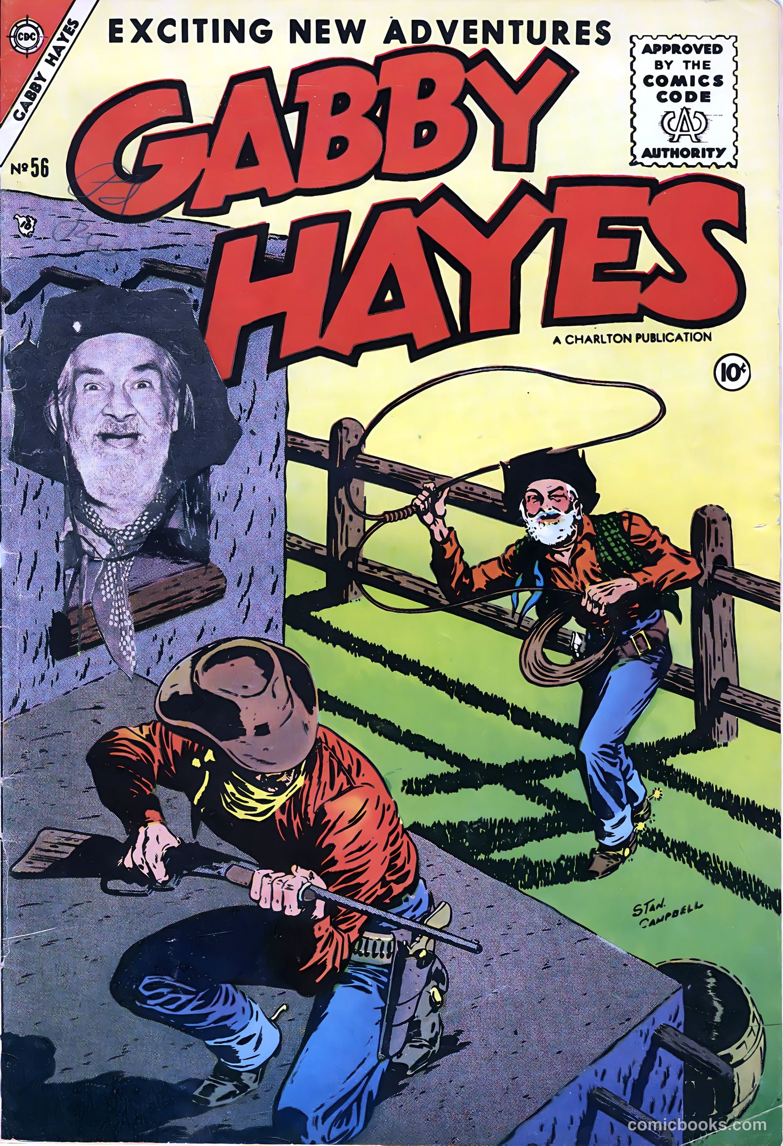 Gabby Hayes #56 cover