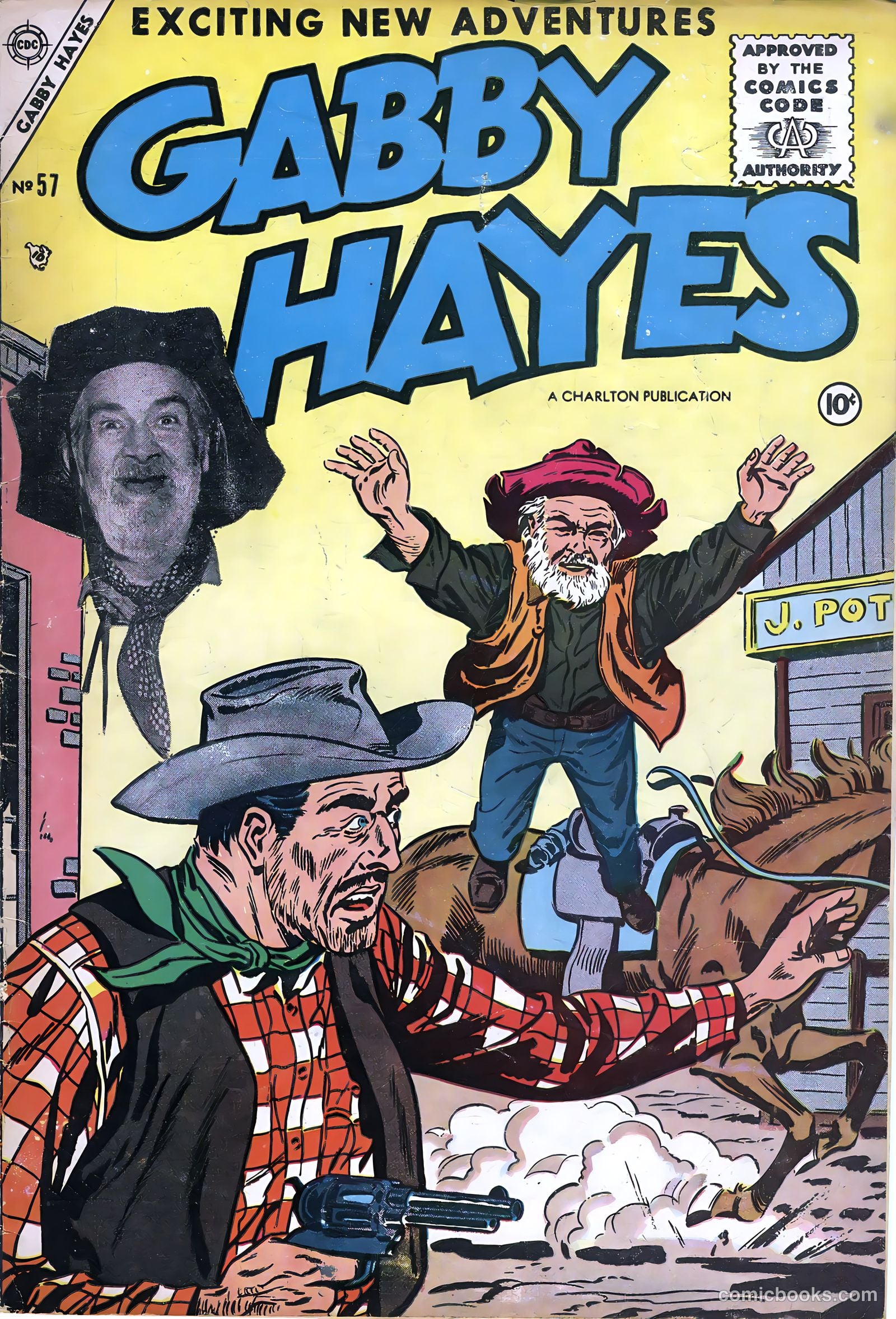 Gabby Hayes #57 cover