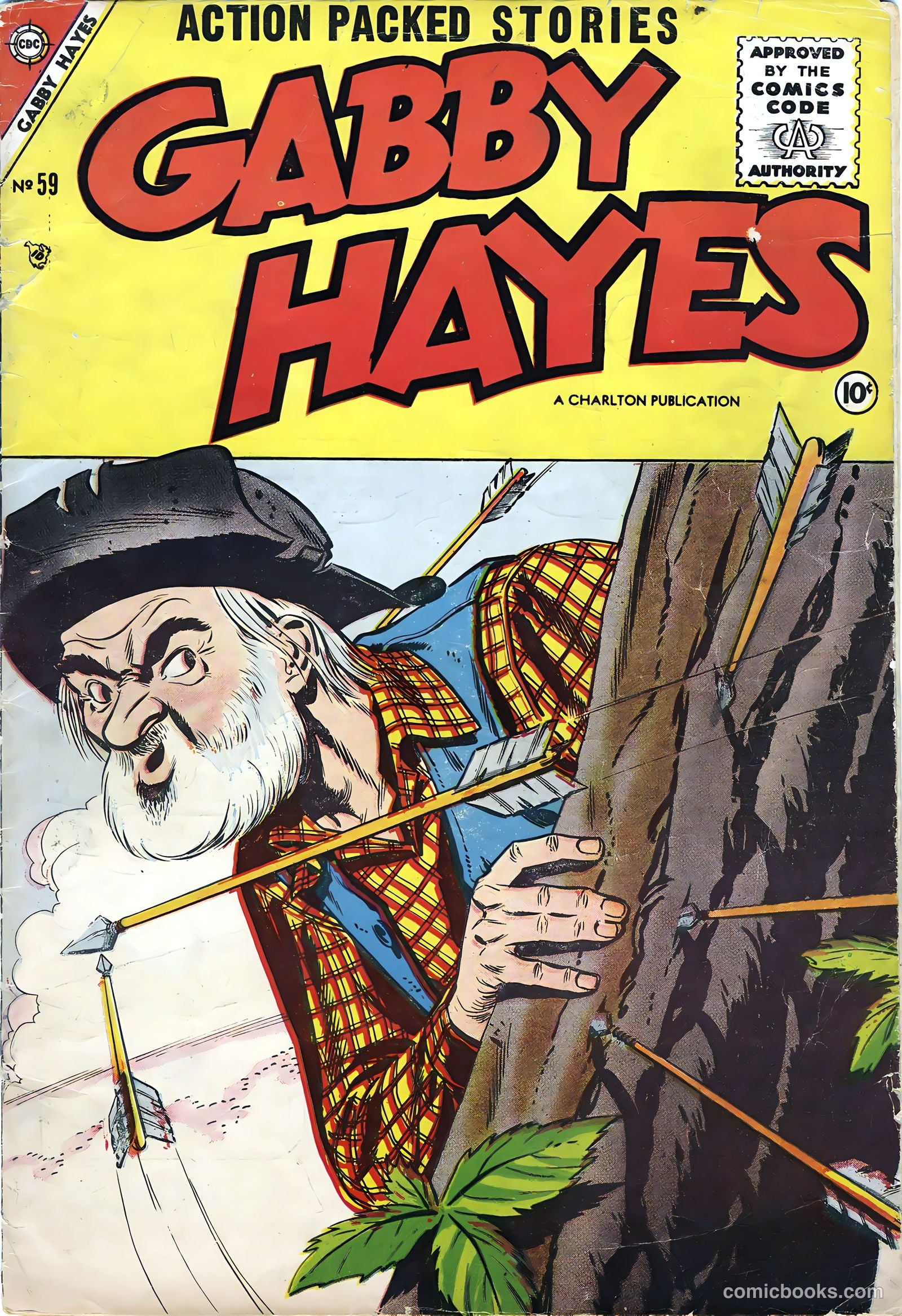 Gabby Hayes #59 cover