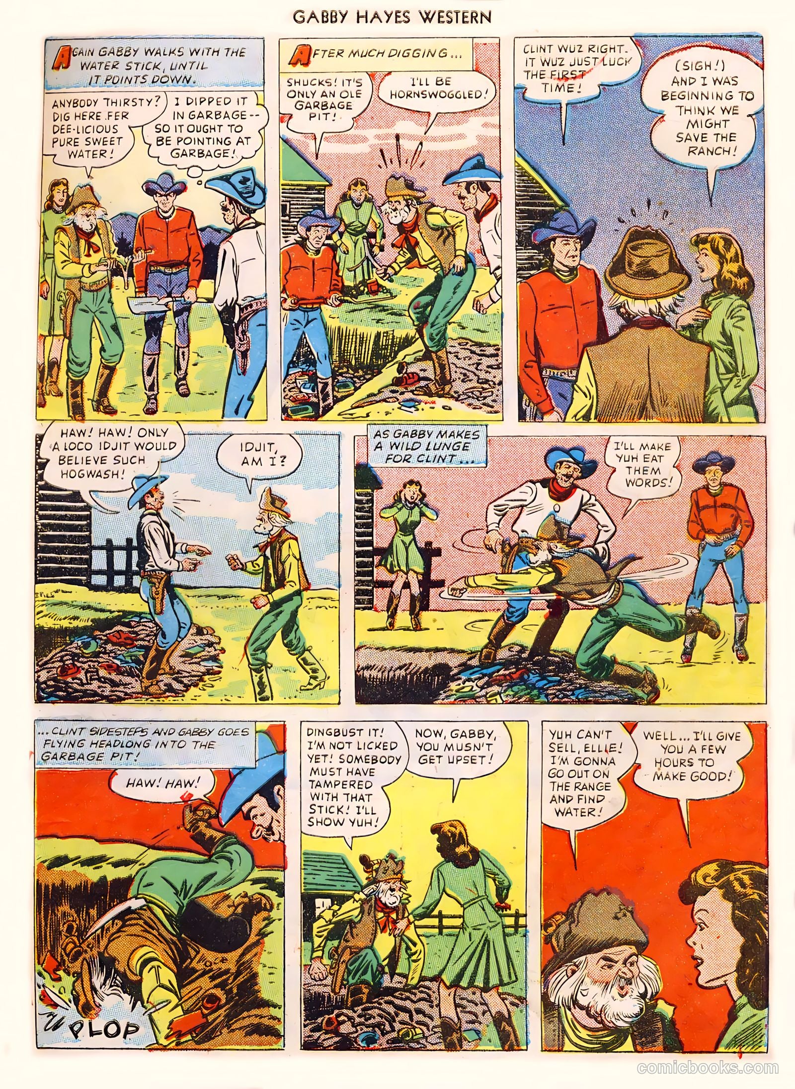 Gabby Hayes Western #10 (1949) — page 6 of 34
