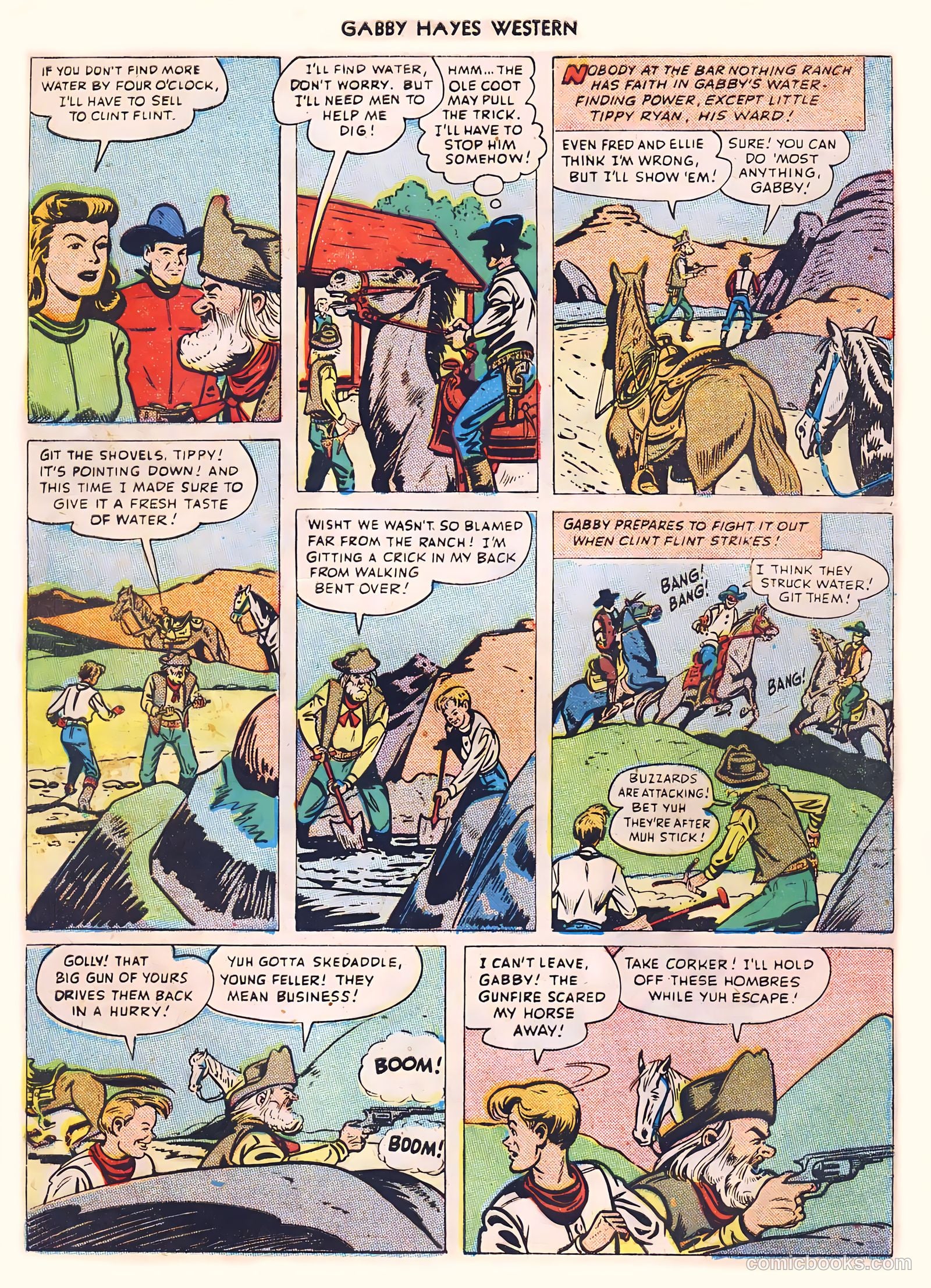 Gabby Hayes Western #10 (1949) — page 7 of 34