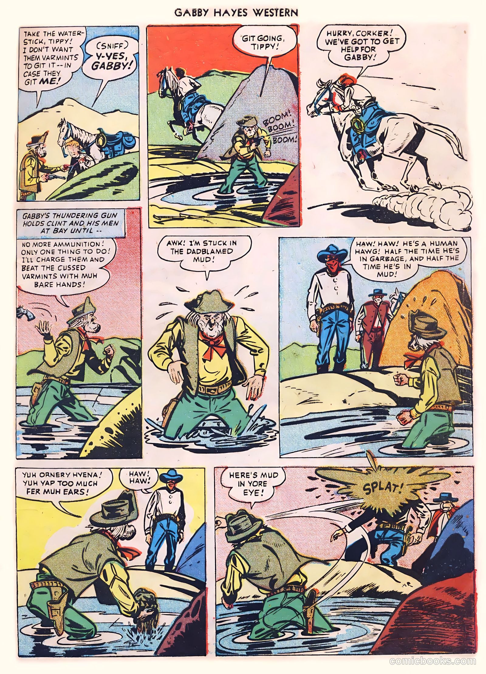 Gabby Hayes Western #10 (1949) — page 8 of 34