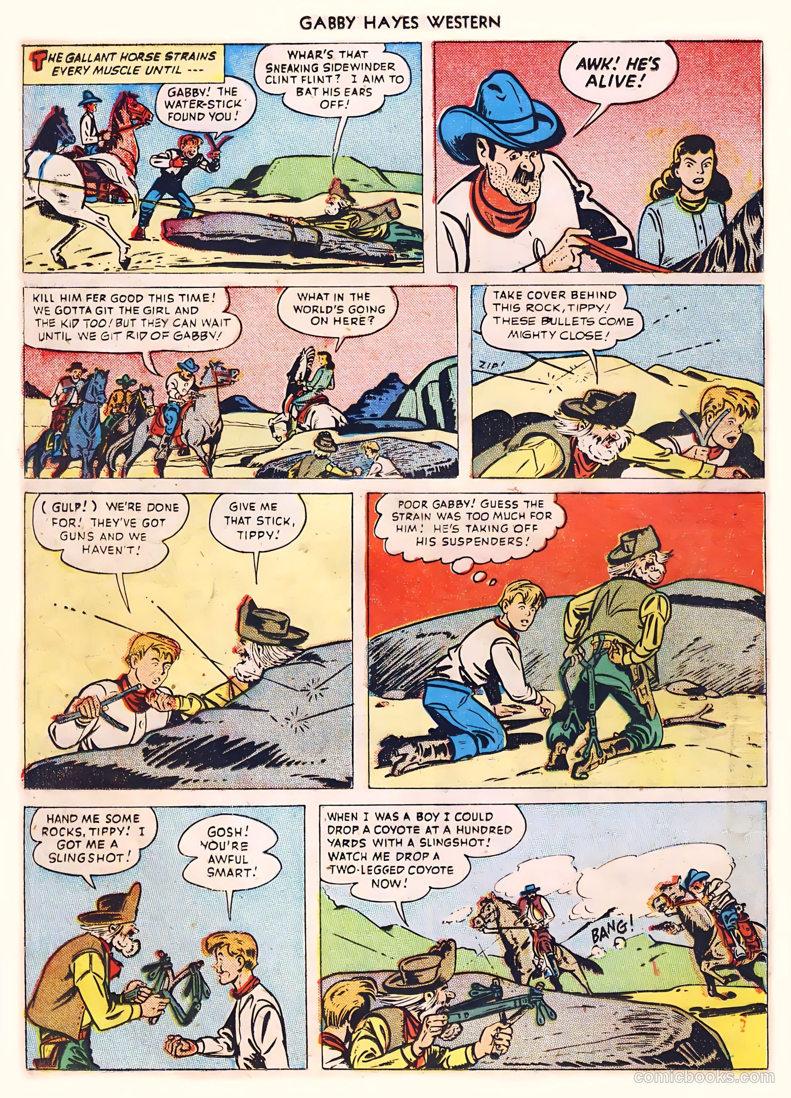 Gabby Hayes Western #10 (1949) — page 11 of 34