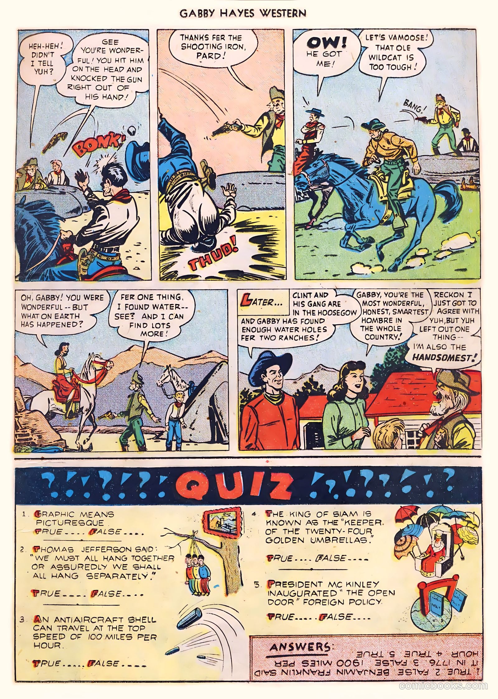 Gabby Hayes Western #10 (1949) — page 12 of 34