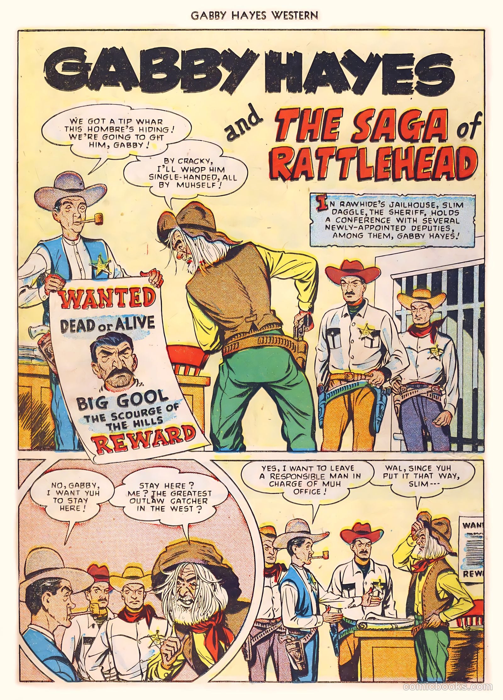 Gabby Hayes Western #10 (1949) — page 13 of 34