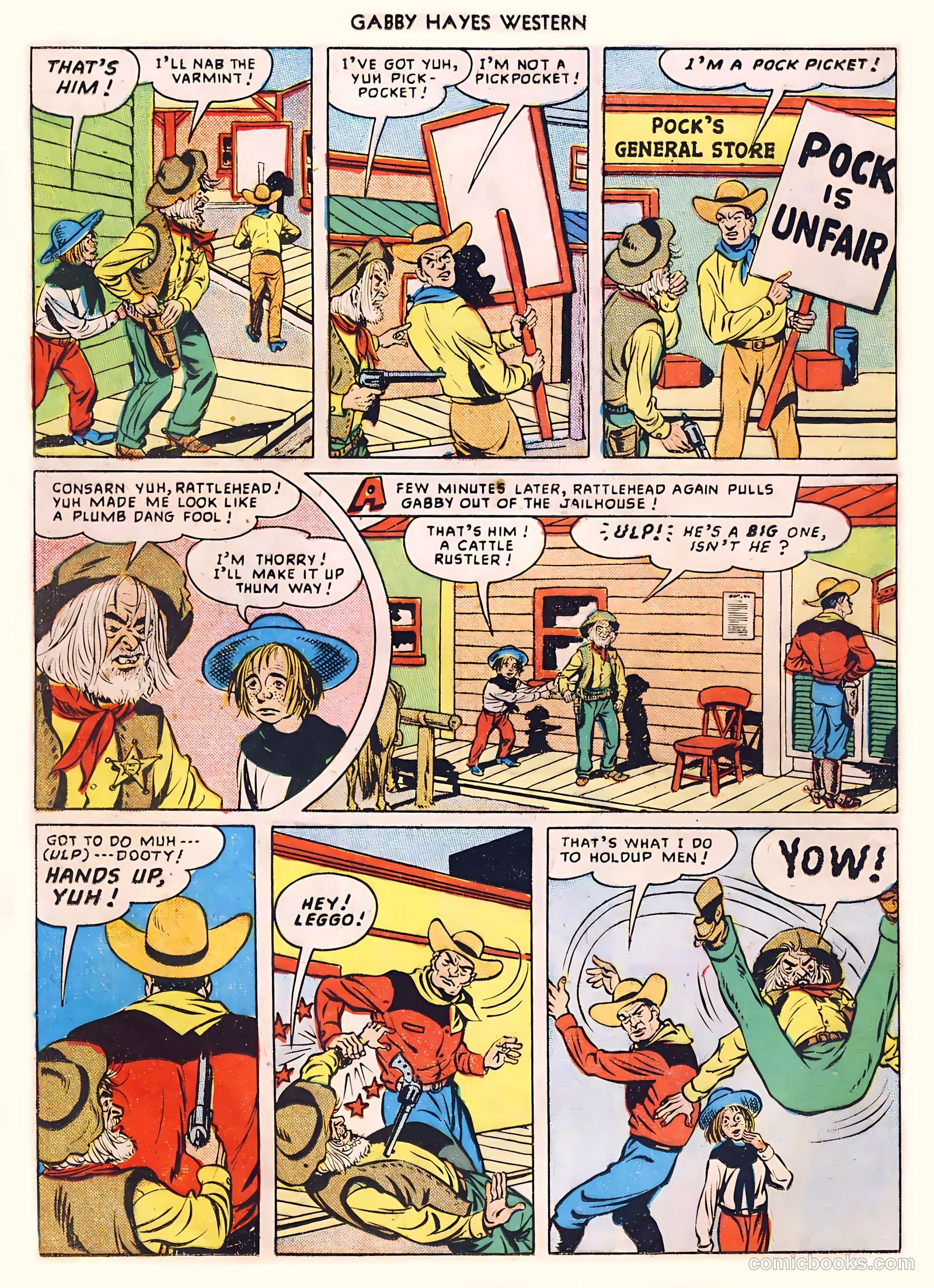 Gabby Hayes Western #10 (1949) — page 15 of 34