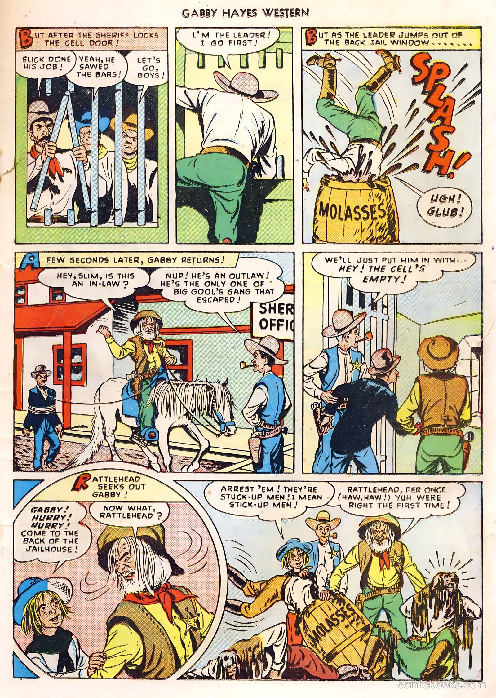 Gabby Hayes Western #10 (1949) — page 18 of 34