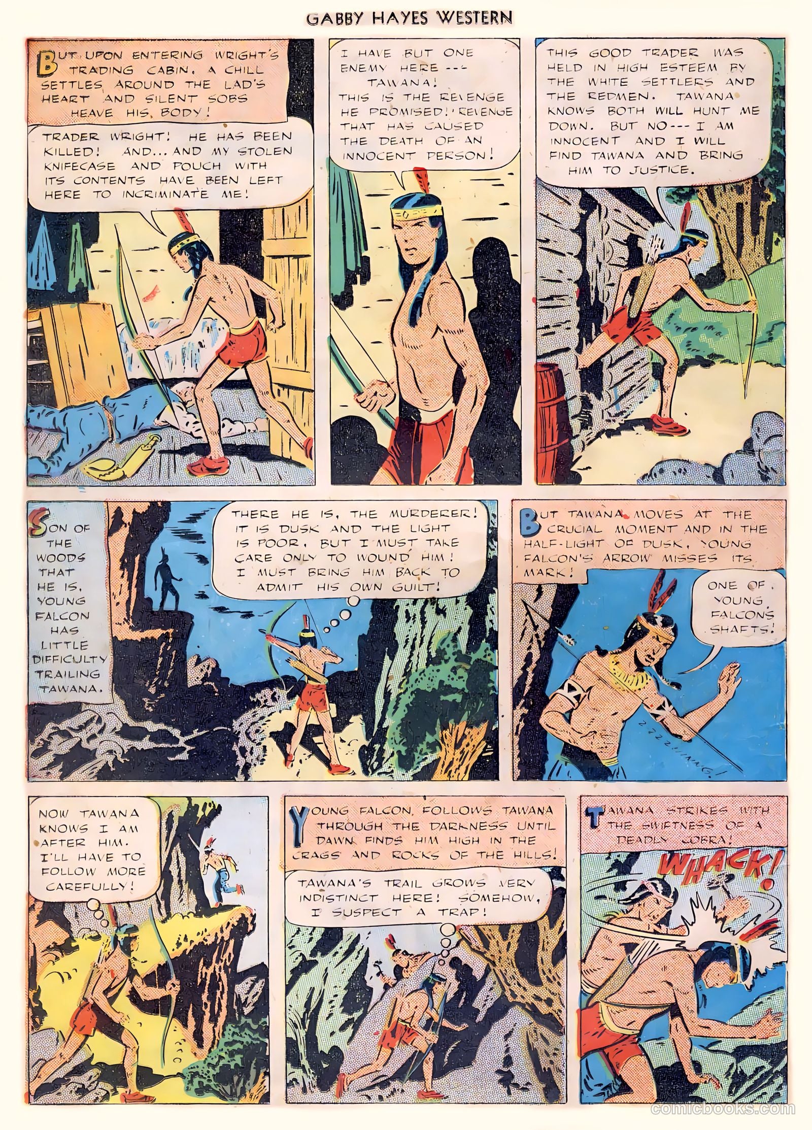 Gabby Hayes Western #10 (1949) — page 23 of 34