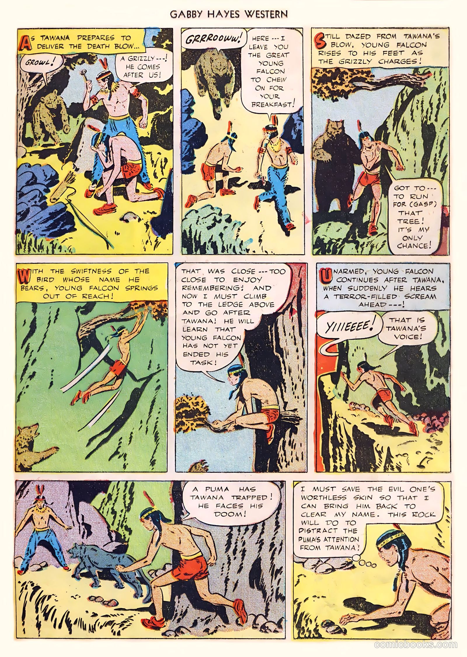 Gabby Hayes Western #10 (1949) — page 24 of 34
