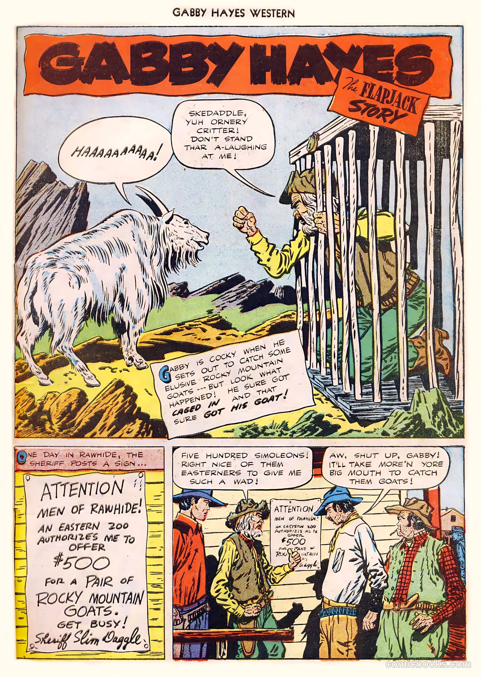 Gabby Hayes Western #10 (1949) — page 26 of 34