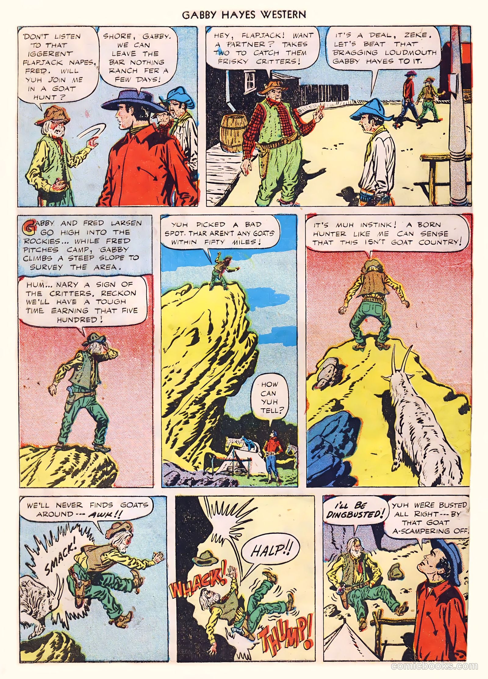 Gabby Hayes Western #10 (1949) — page 27 of 34