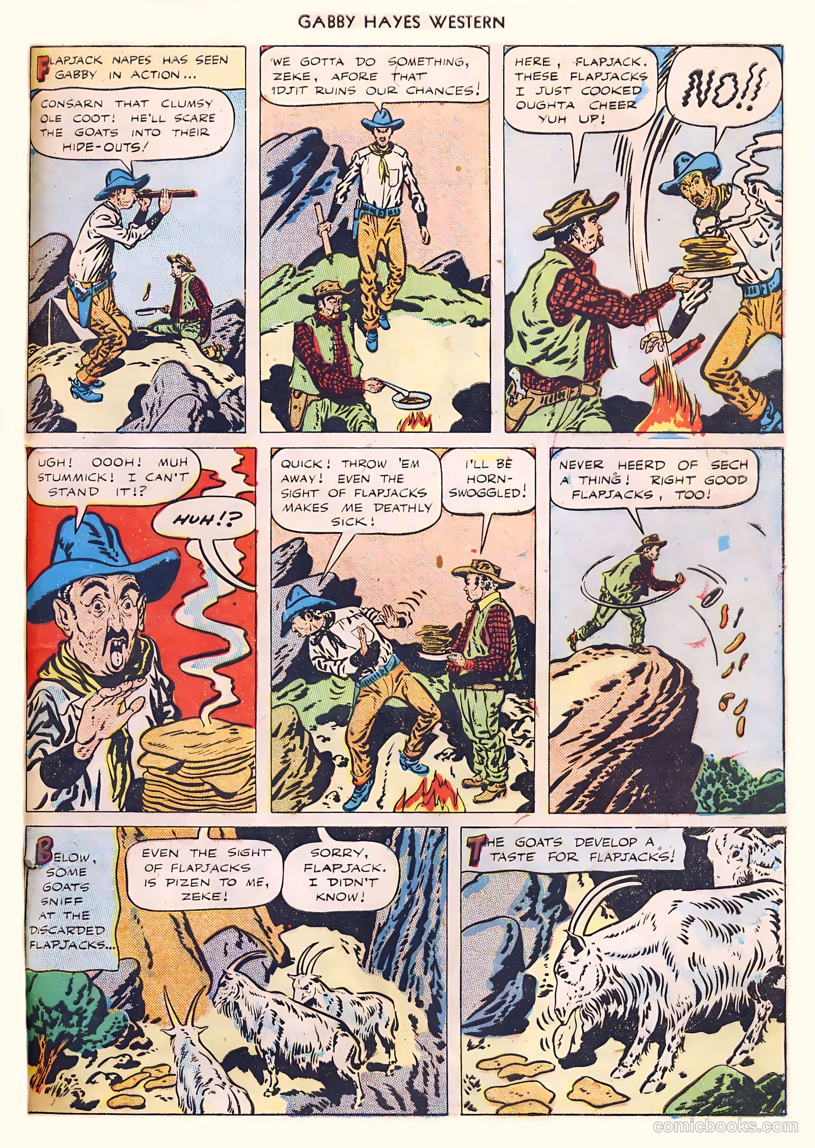 Gabby Hayes Western #10 (1949) — page 28 of 34