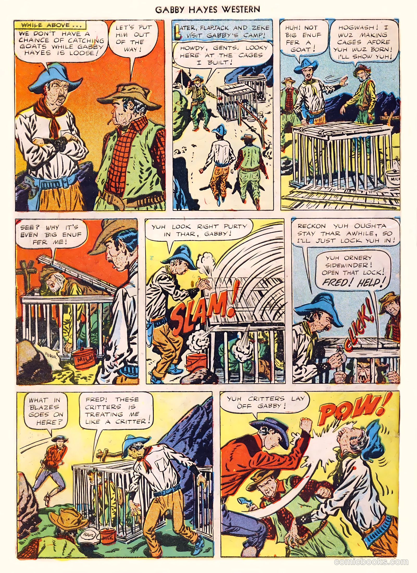 Gabby Hayes Western #10 (1949) — page 29 of 34
