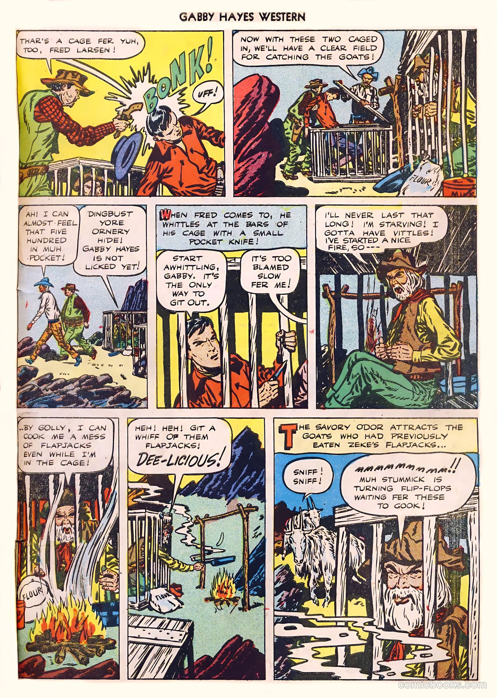 Gabby Hayes Western #10 (1949) — page 30 of 34
