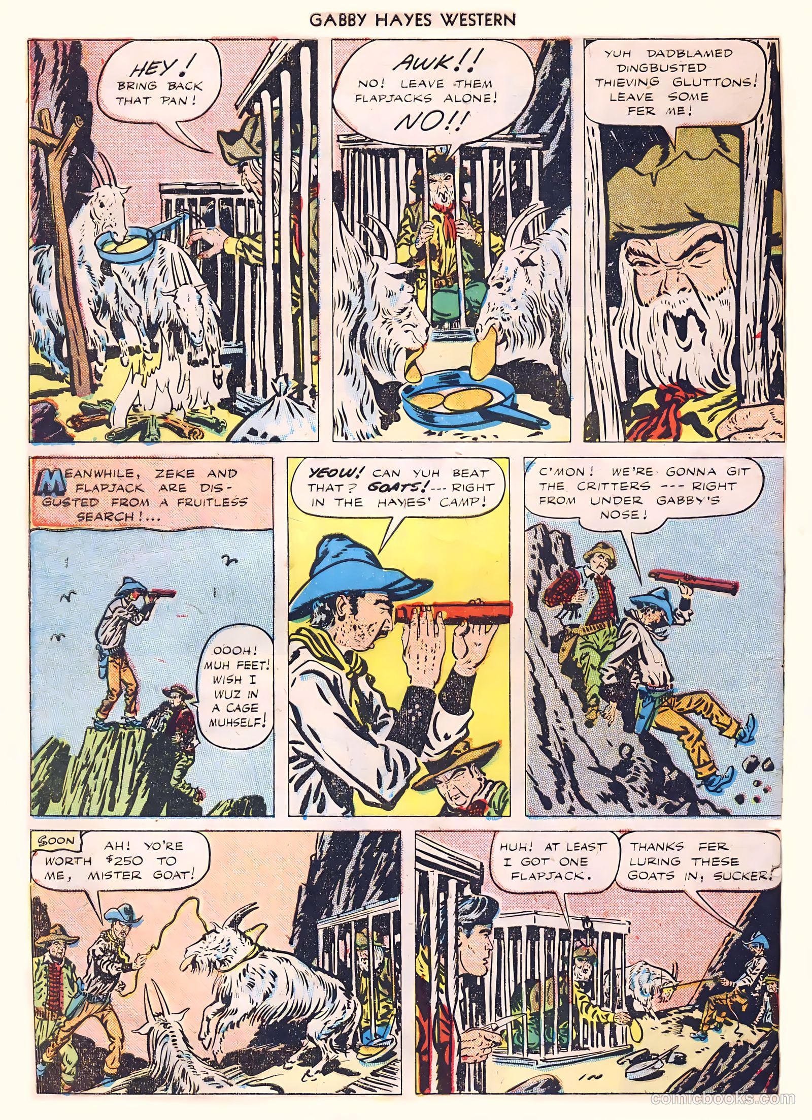 Gabby Hayes Western #10 (1949) — page 31 of 34