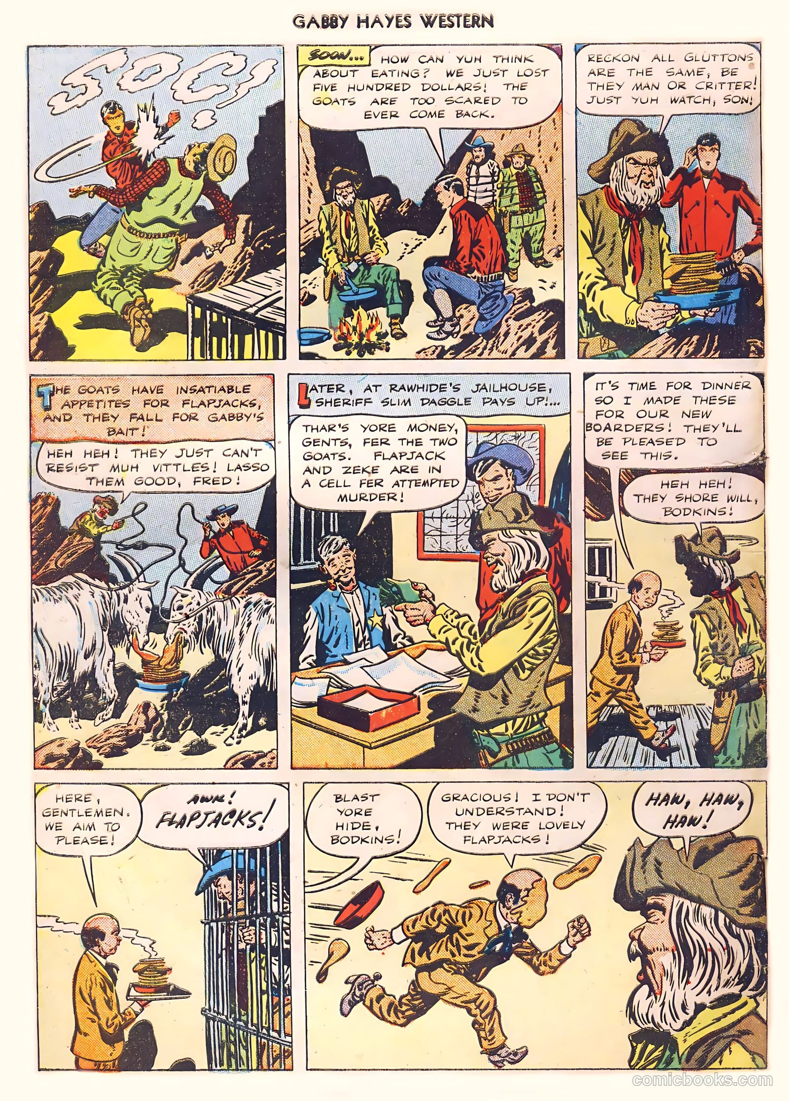 Gabby Hayes Western #10 (1949) — page 33 of 34