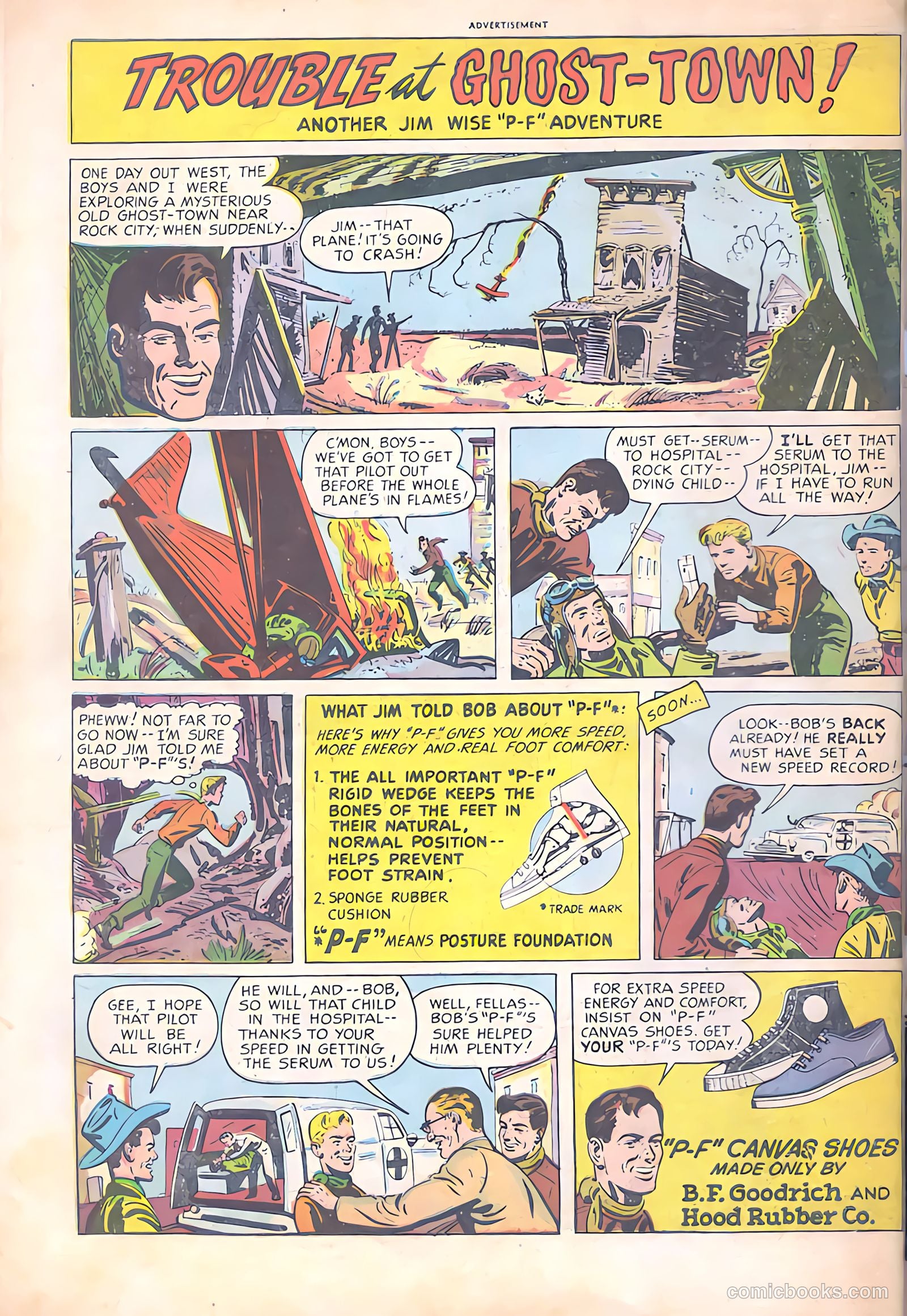 Gabby Hayes Western #21 (1950) — page 50 of 52