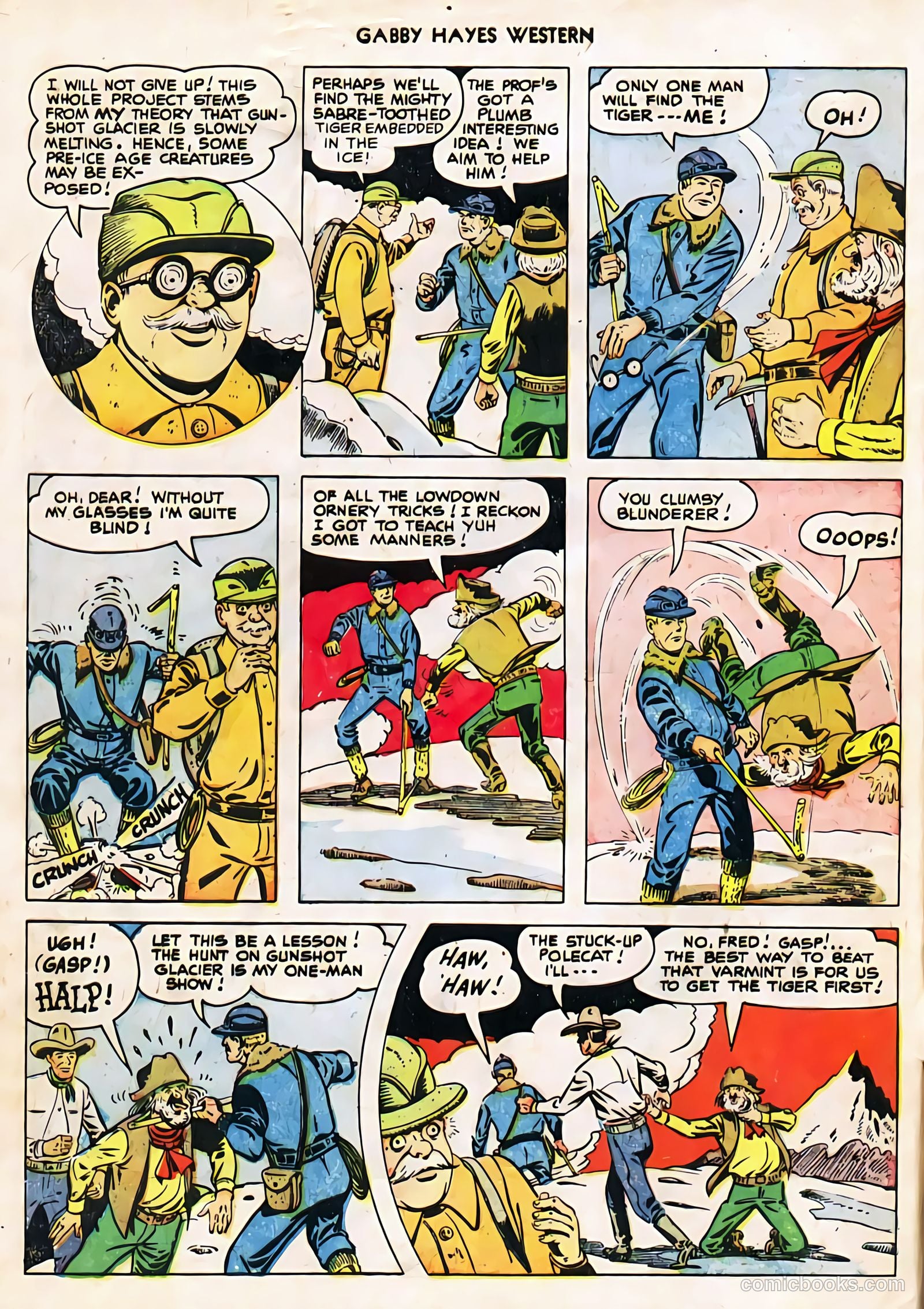 Gabby Hayes Western #34 (1951) — page 3 of 30