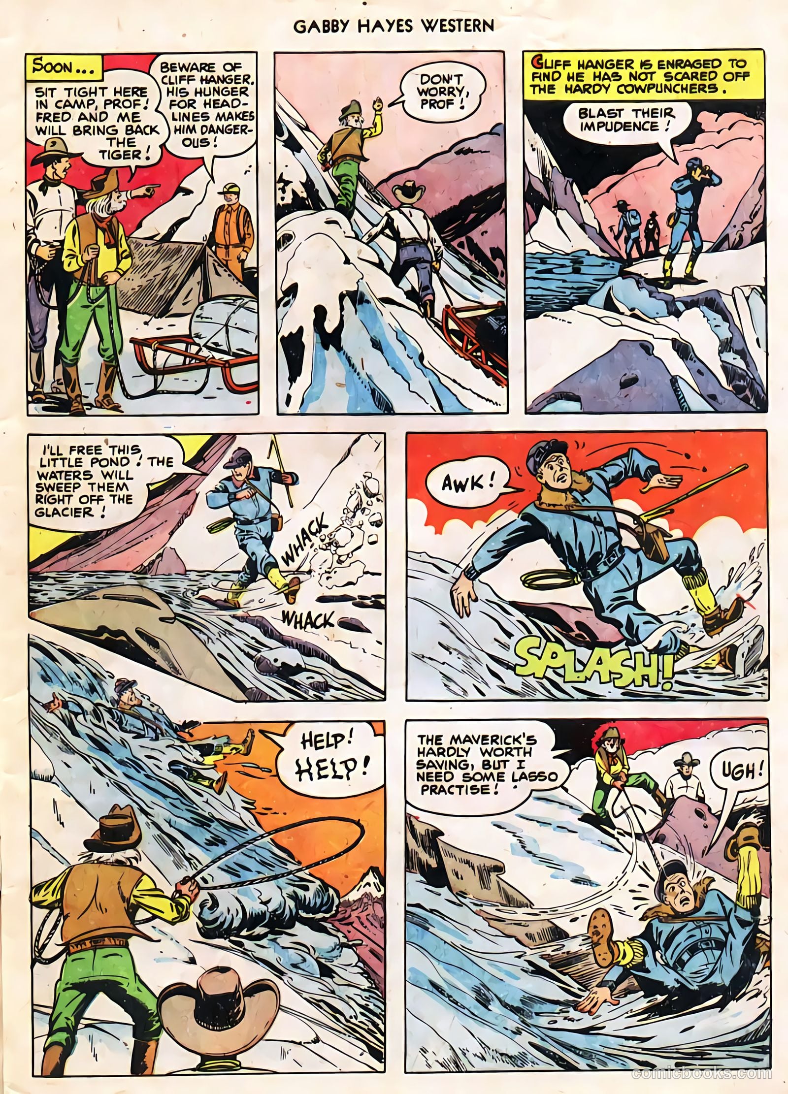 Gabby Hayes Western #34 (1951) — page 4 of 30