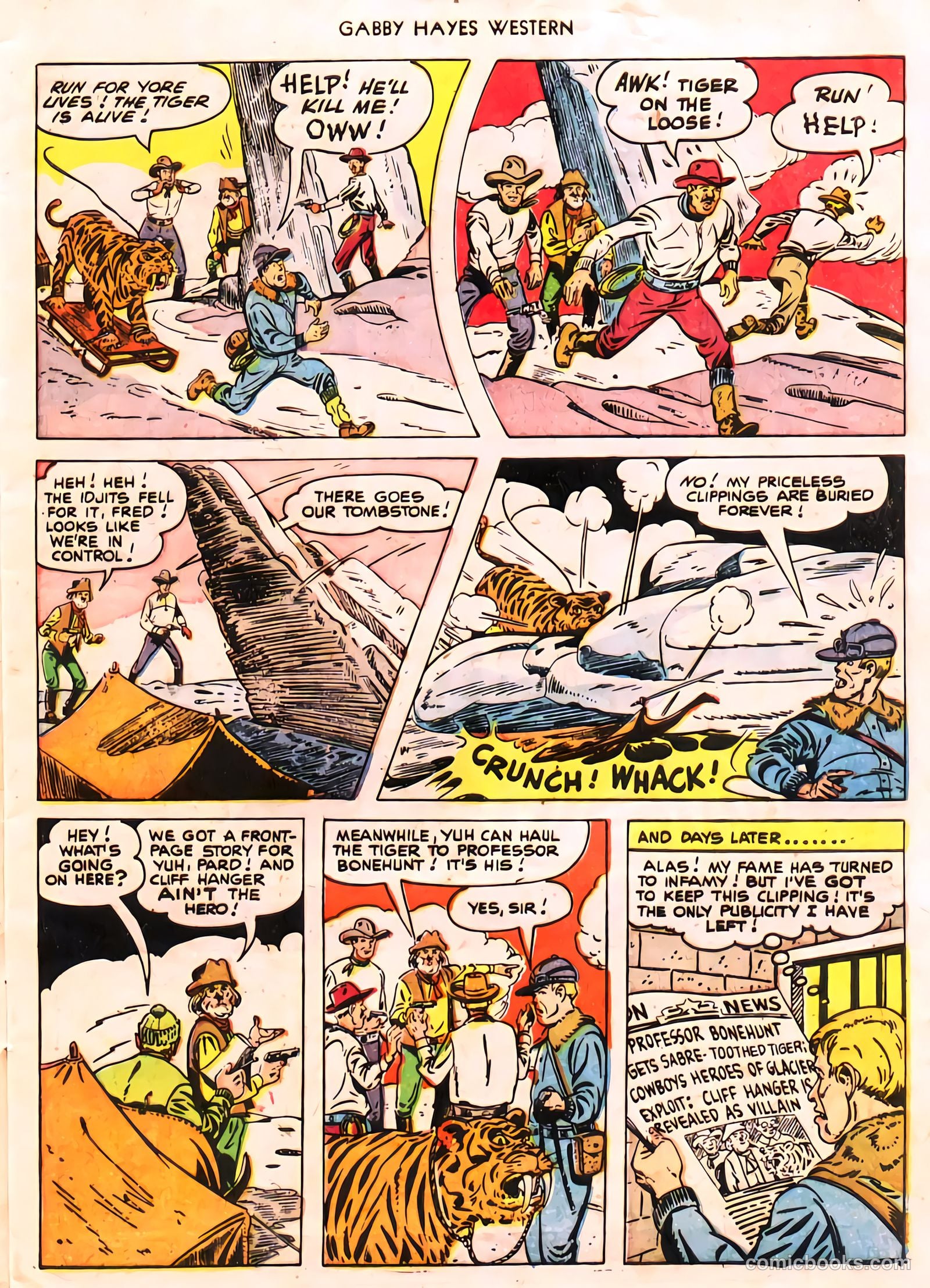 Gabby Hayes Western #34 (1951) — page 8 of 30