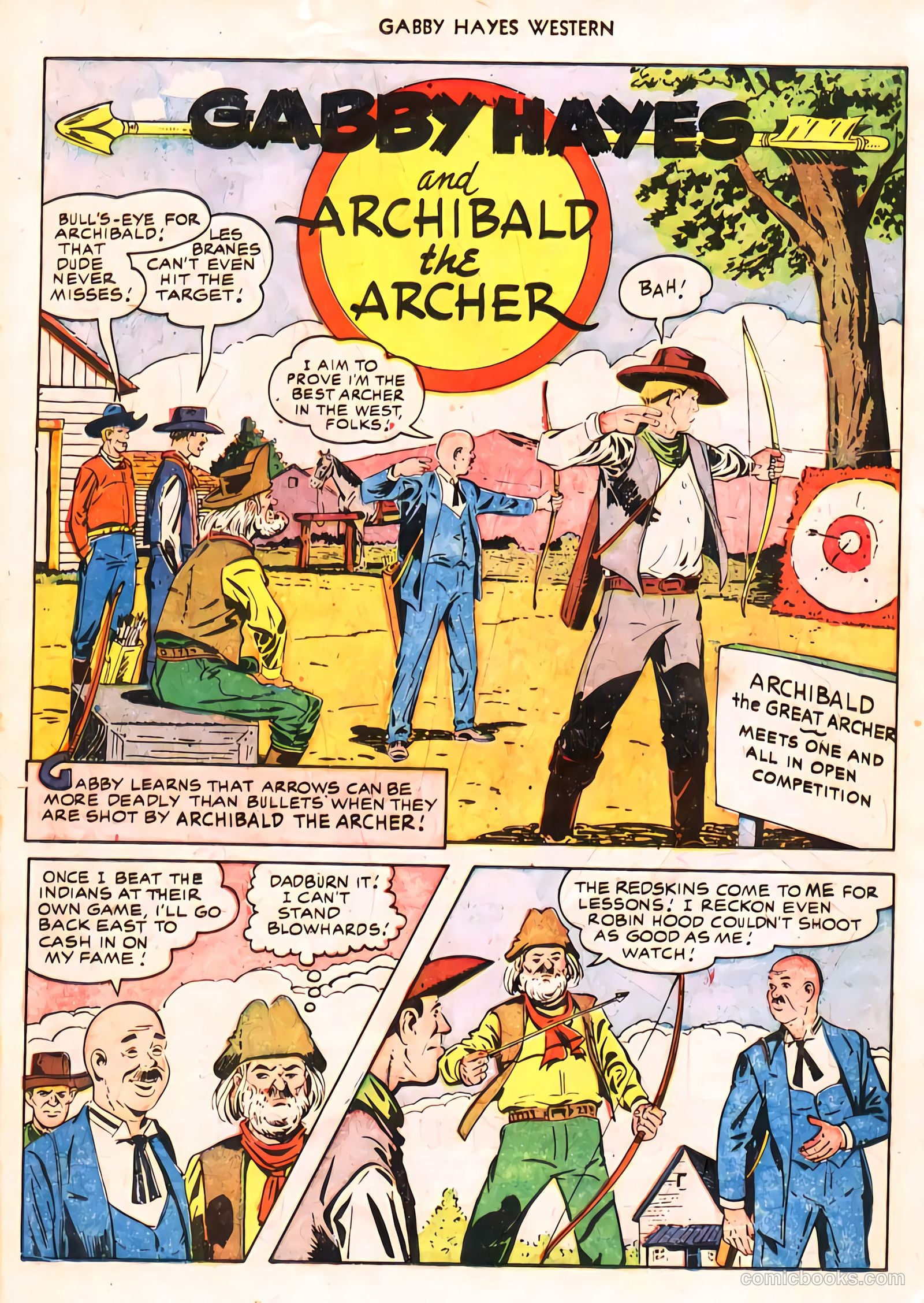 Gabby Hayes Western #34 (1951) — page 15 of 30