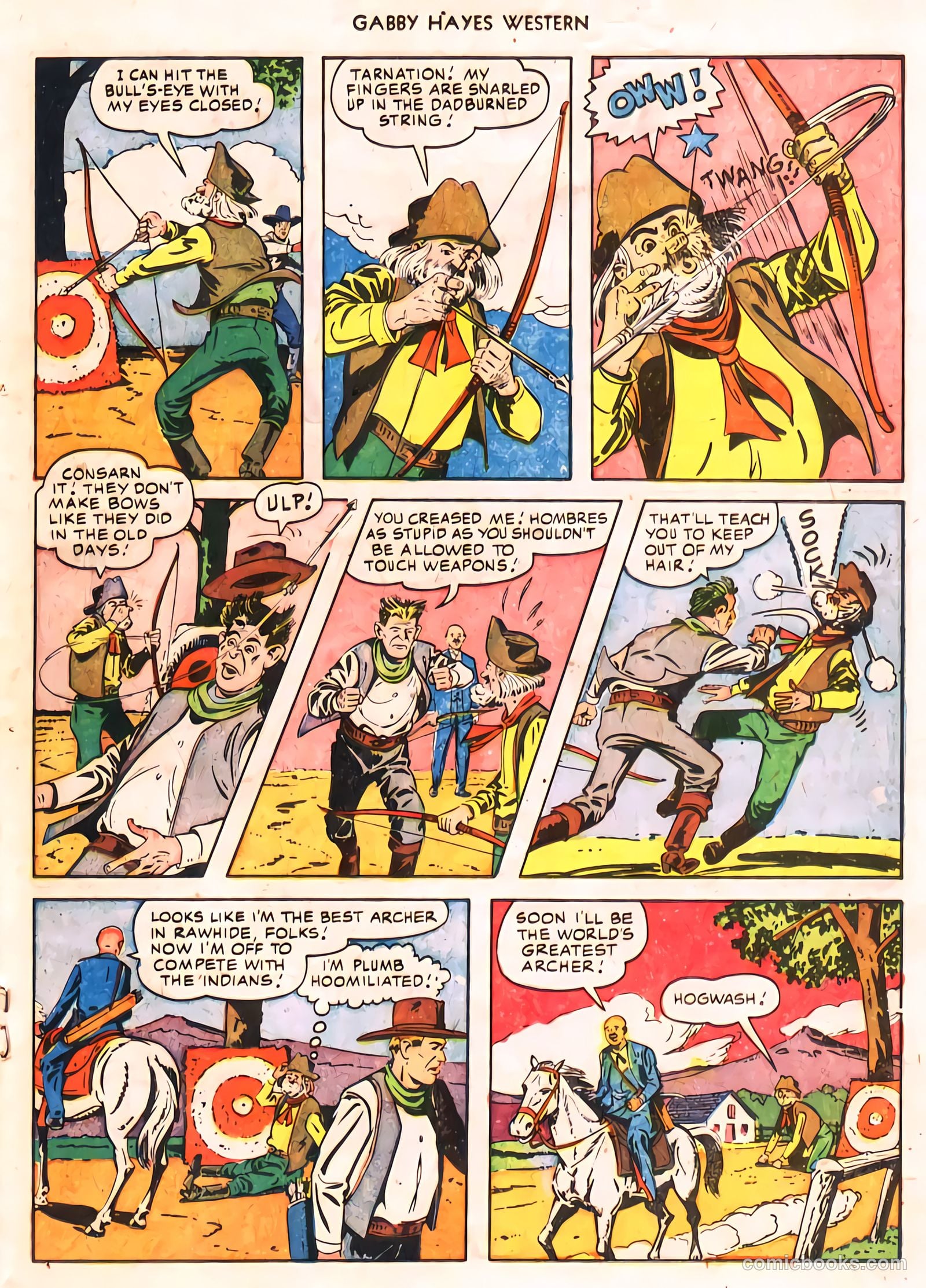 Gabby Hayes Western #34 (1951) — page 16 of 30