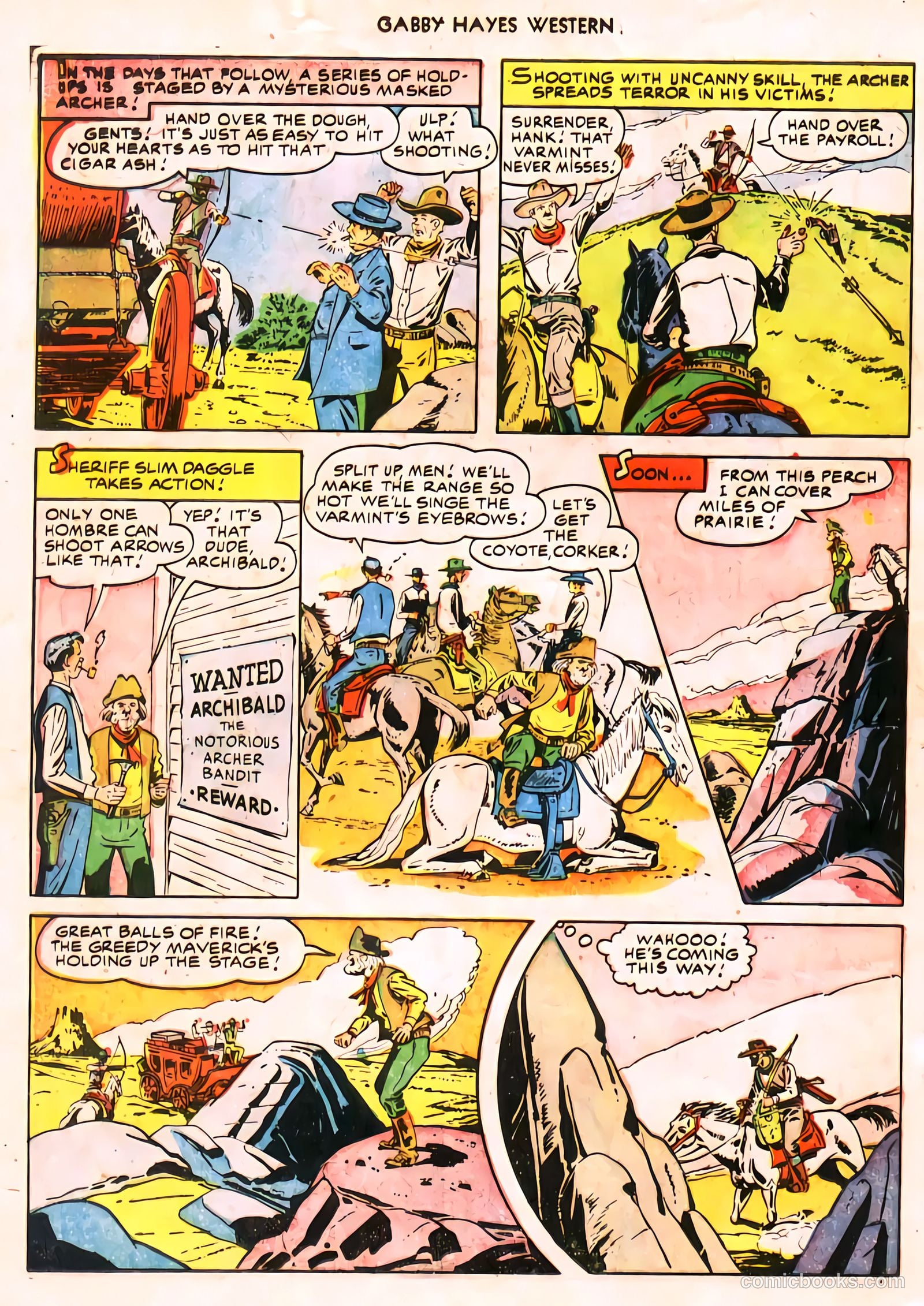 Gabby Hayes Western #34 (1951) — page 17 of 30