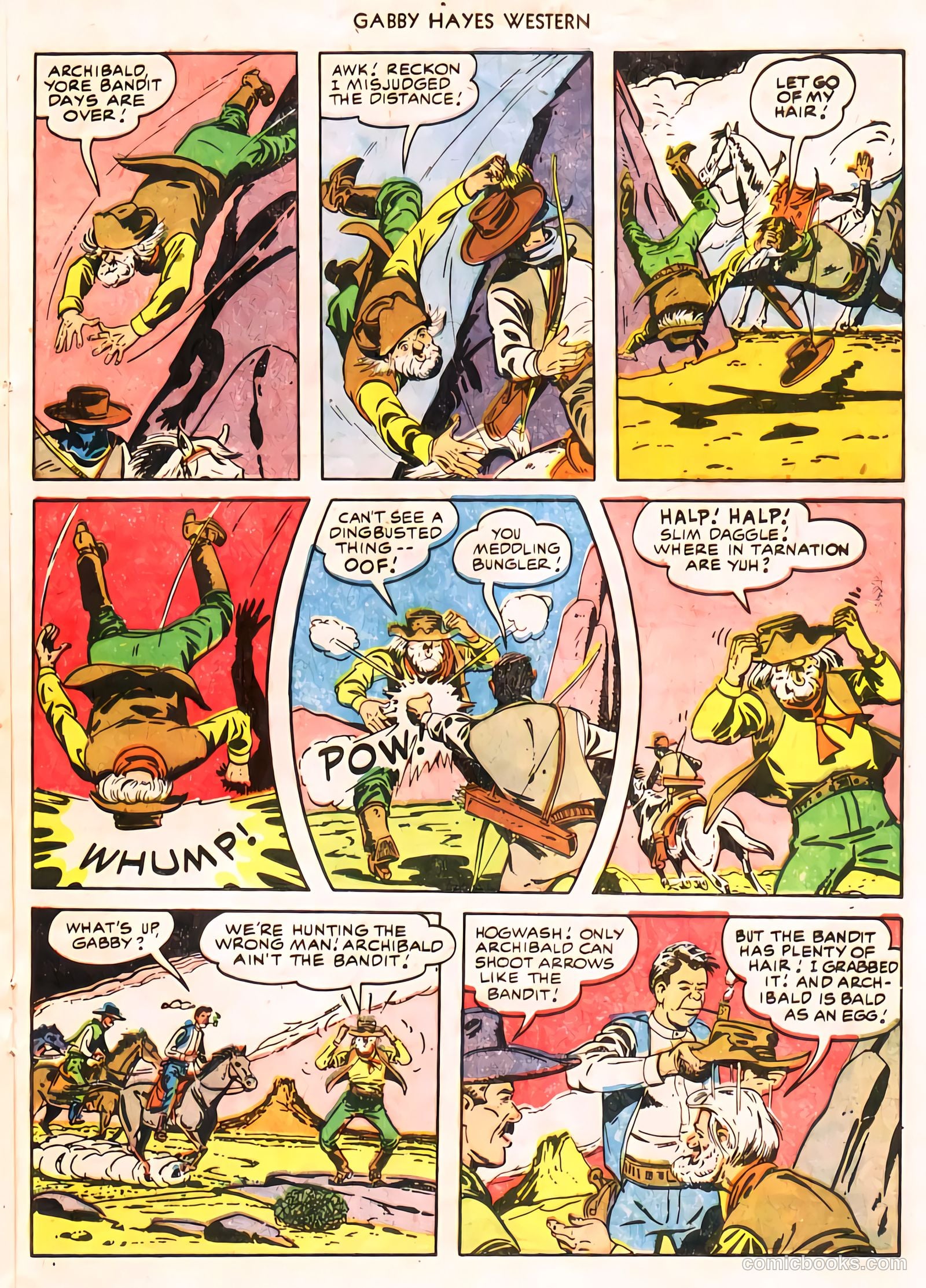 Gabby Hayes Western #34 (1951) — page 18 of 30