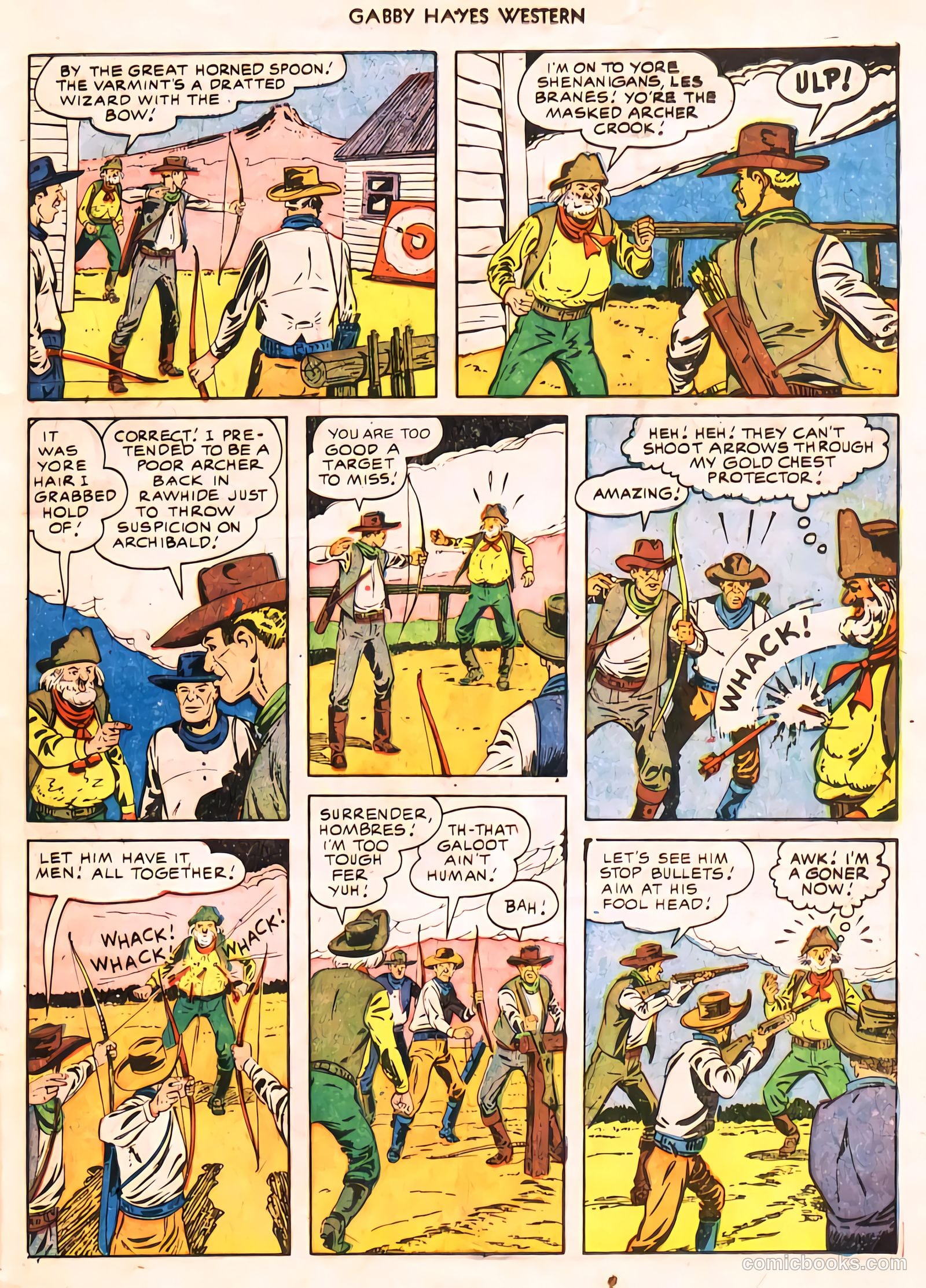 Gabby Hayes Western #34 (1951) — page 20 of 30