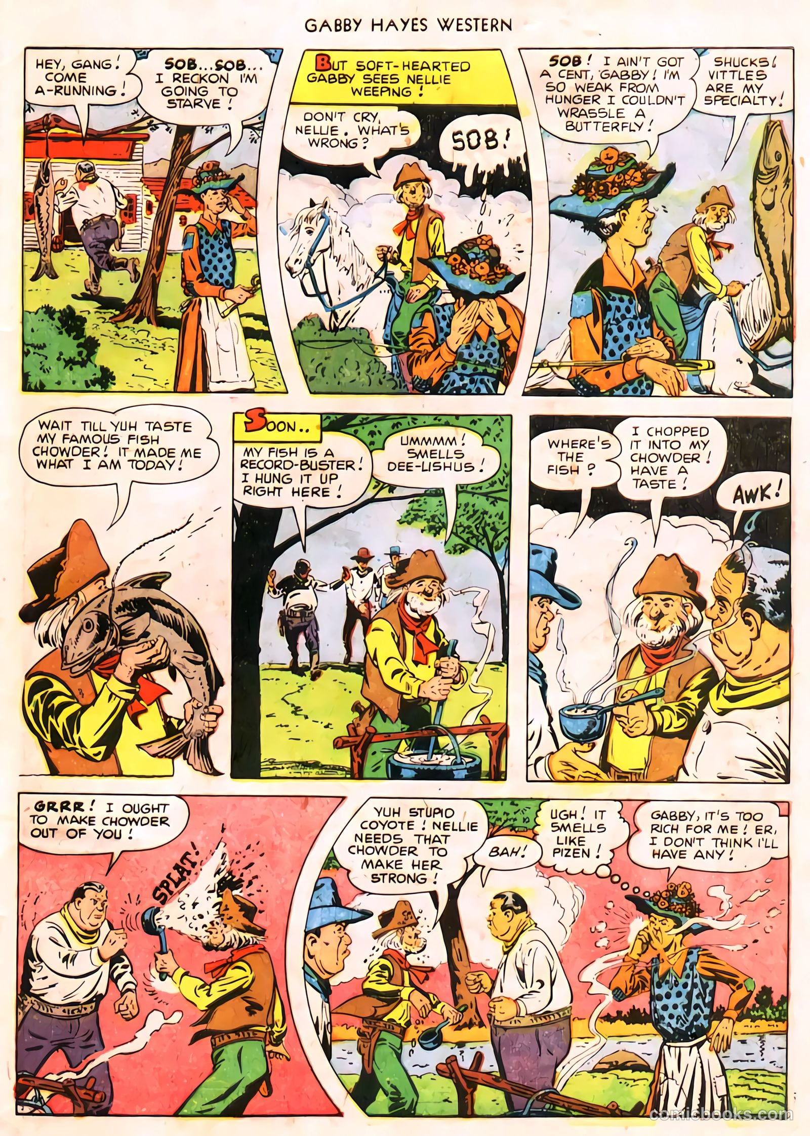 Gabby Hayes Western #34 (1951) — page 25 of 30