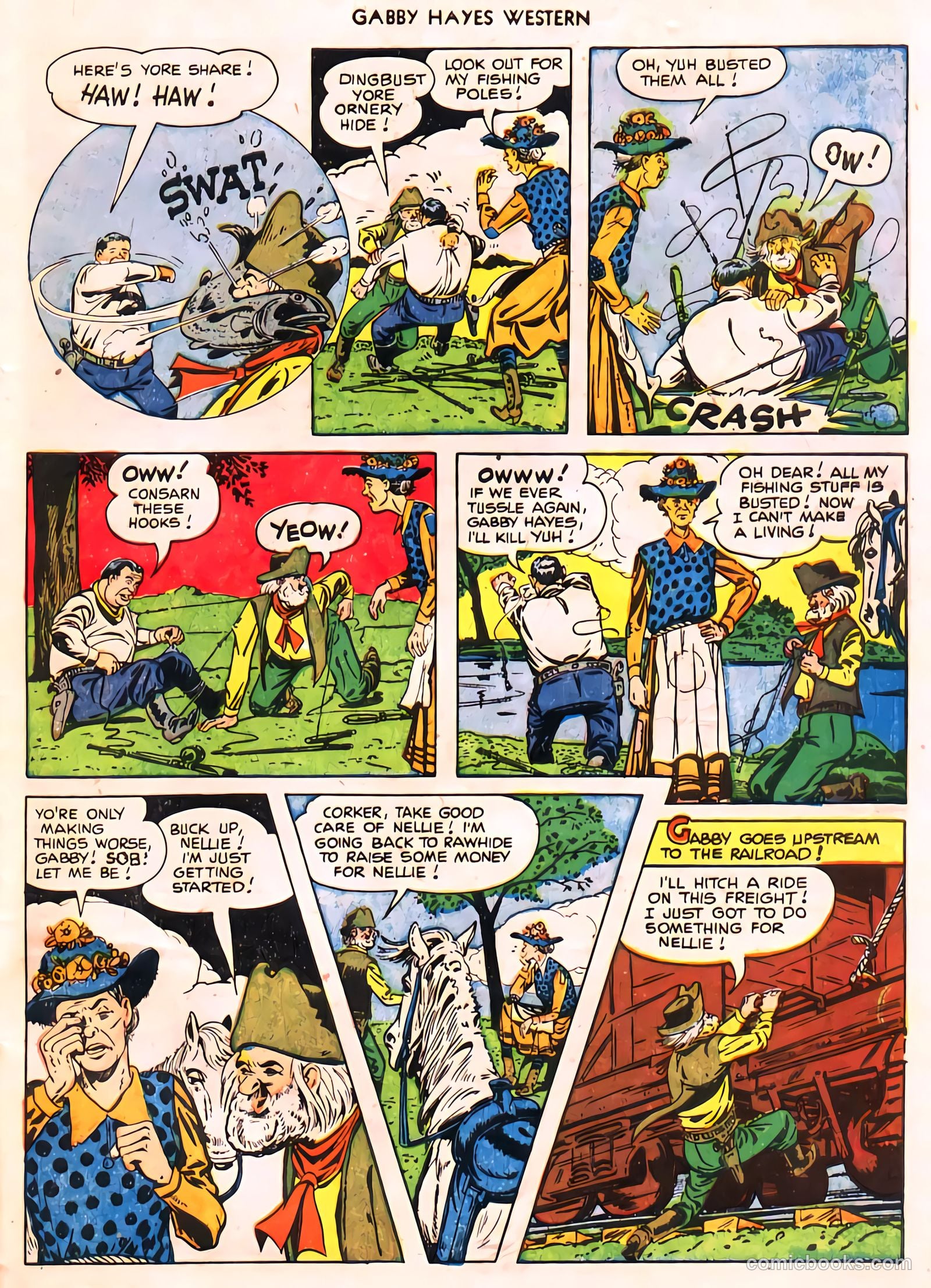 Gabby Hayes Western #34 (1951) — page 27 of 30