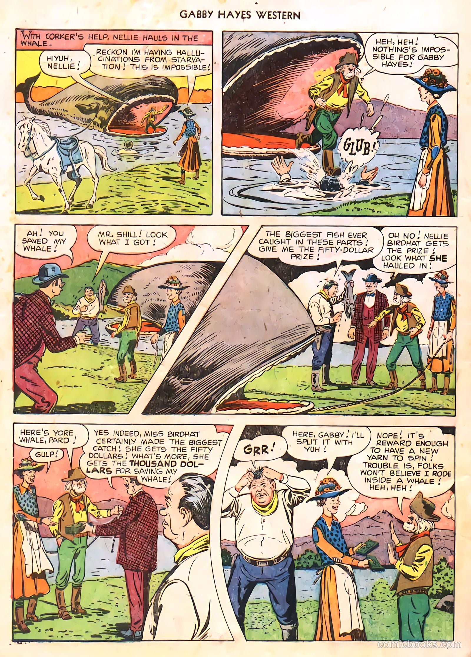 Gabby Hayes Western #34 (1951) — page 30 of 30