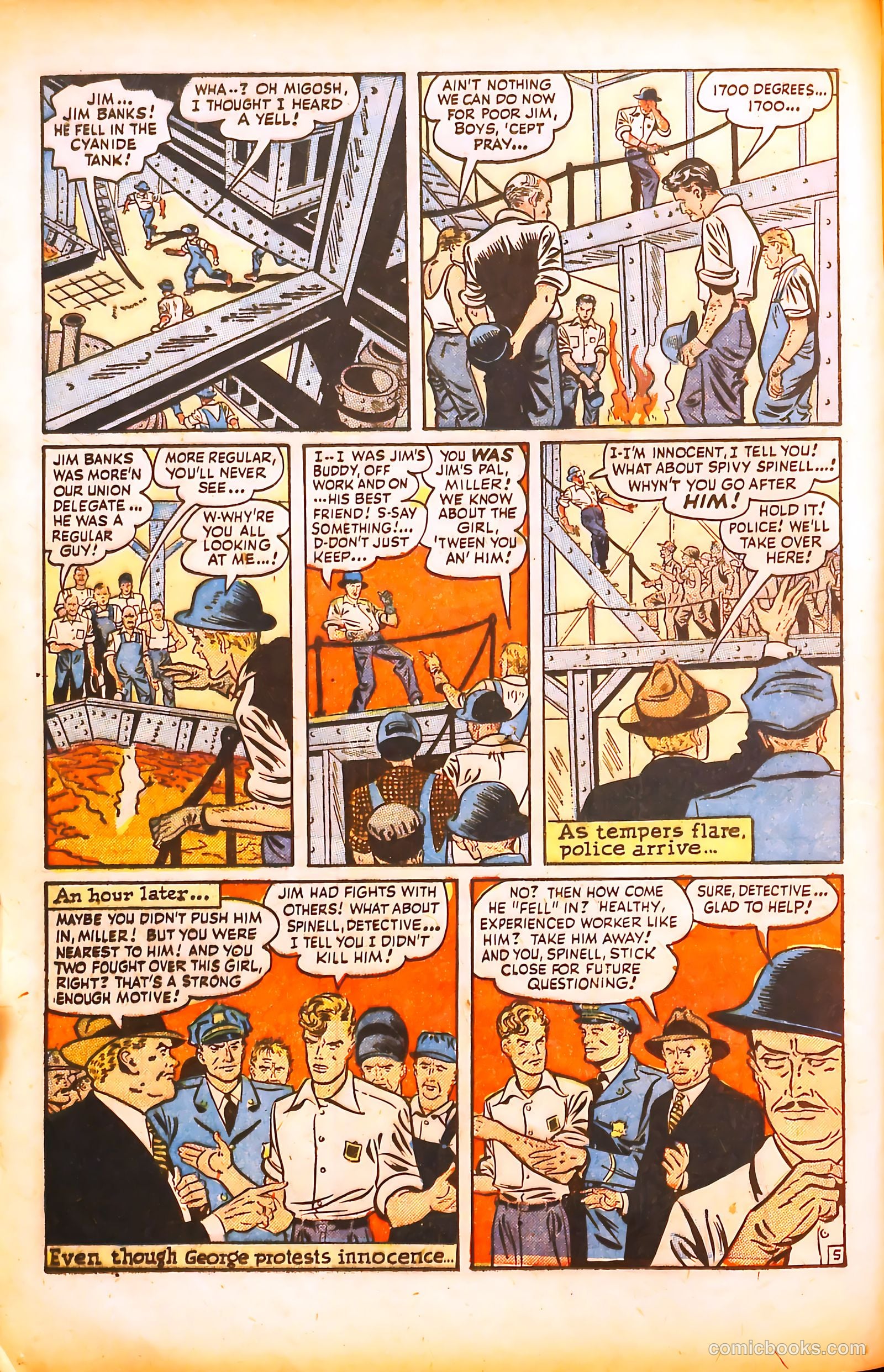 Gangsters Can't Win #8 (1949) — page 18 of 53