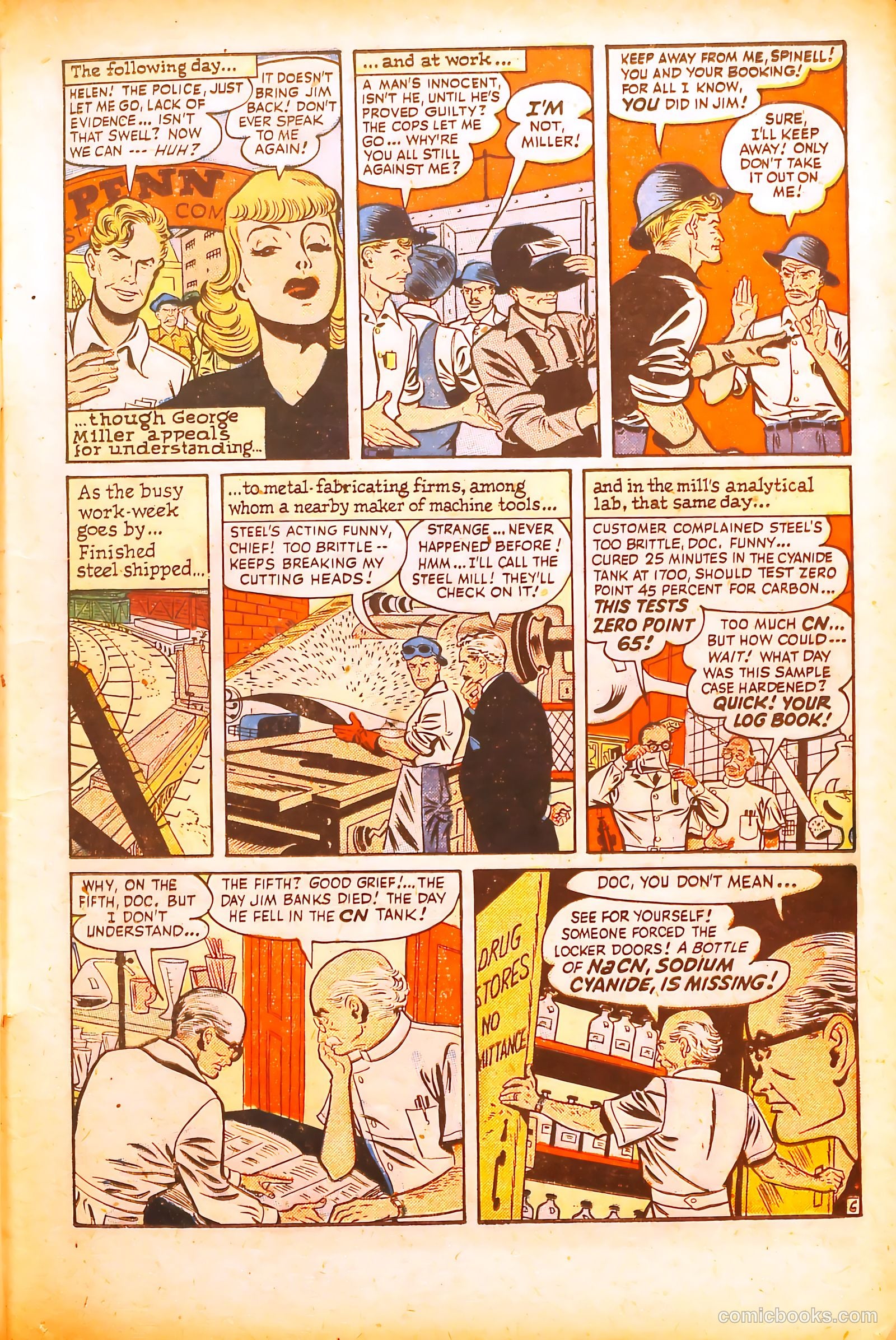 Gangsters Can't Win #8 (1949) — page 19 of 53