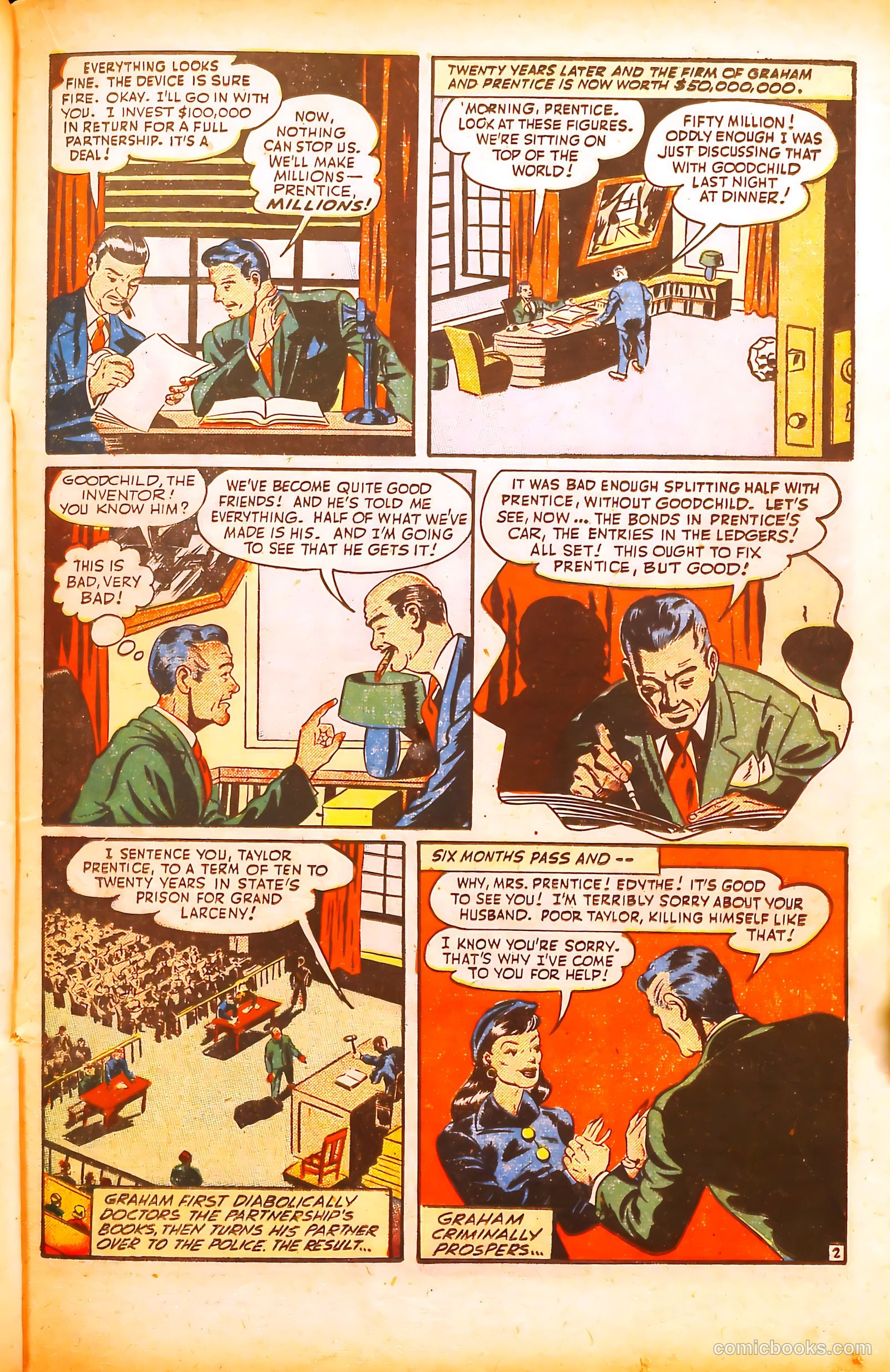 Gangsters Can't Win #8 (1949) — page 31 of 53