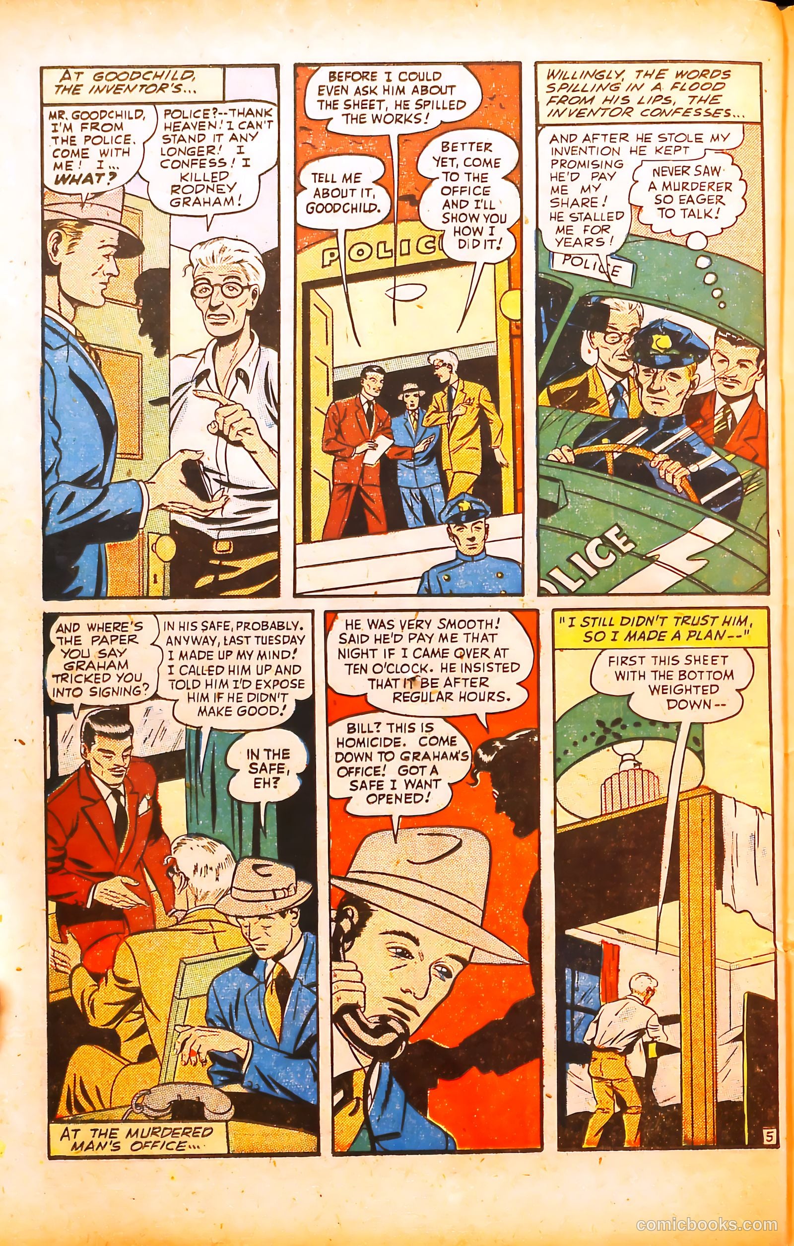 Gangsters Can't Win #8 (1949) — page 34 of 53